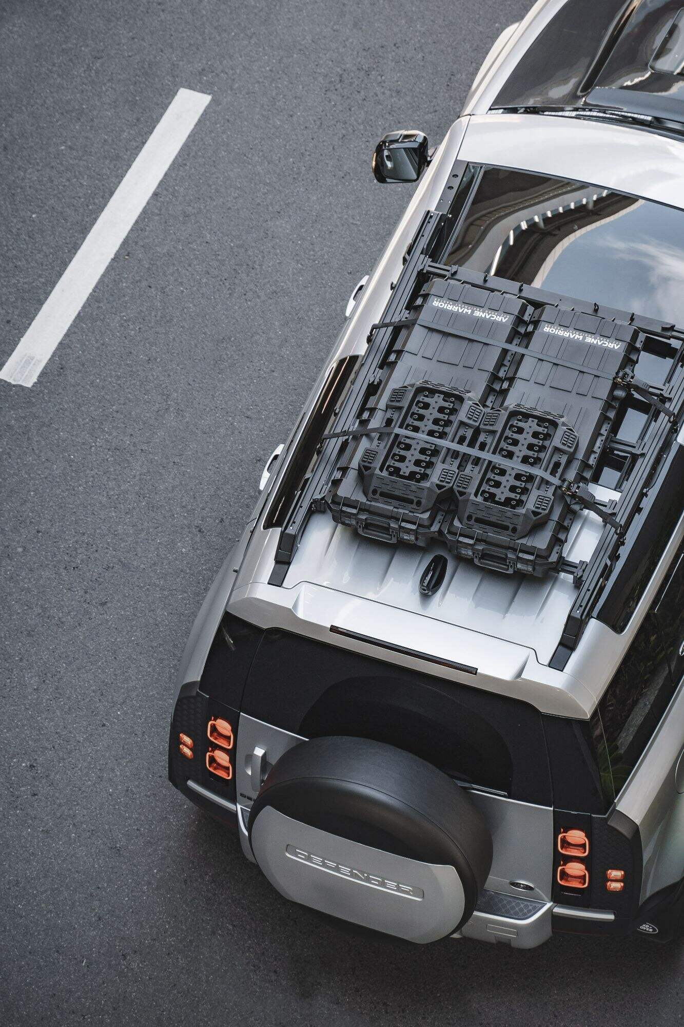 Plumb Aluminum Adjustable  roof rack For Land Rover Defender 110/130