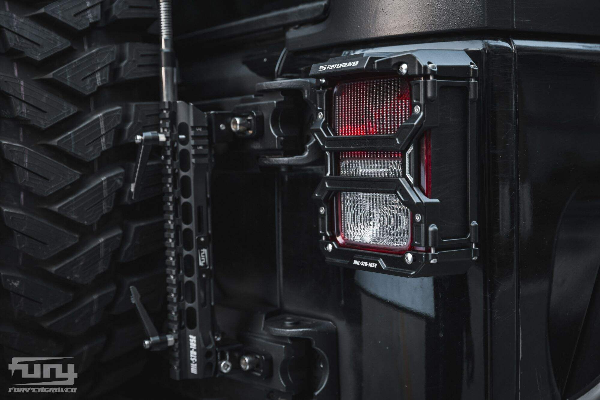 Fury Tail Light Cover For Jeep wrangler