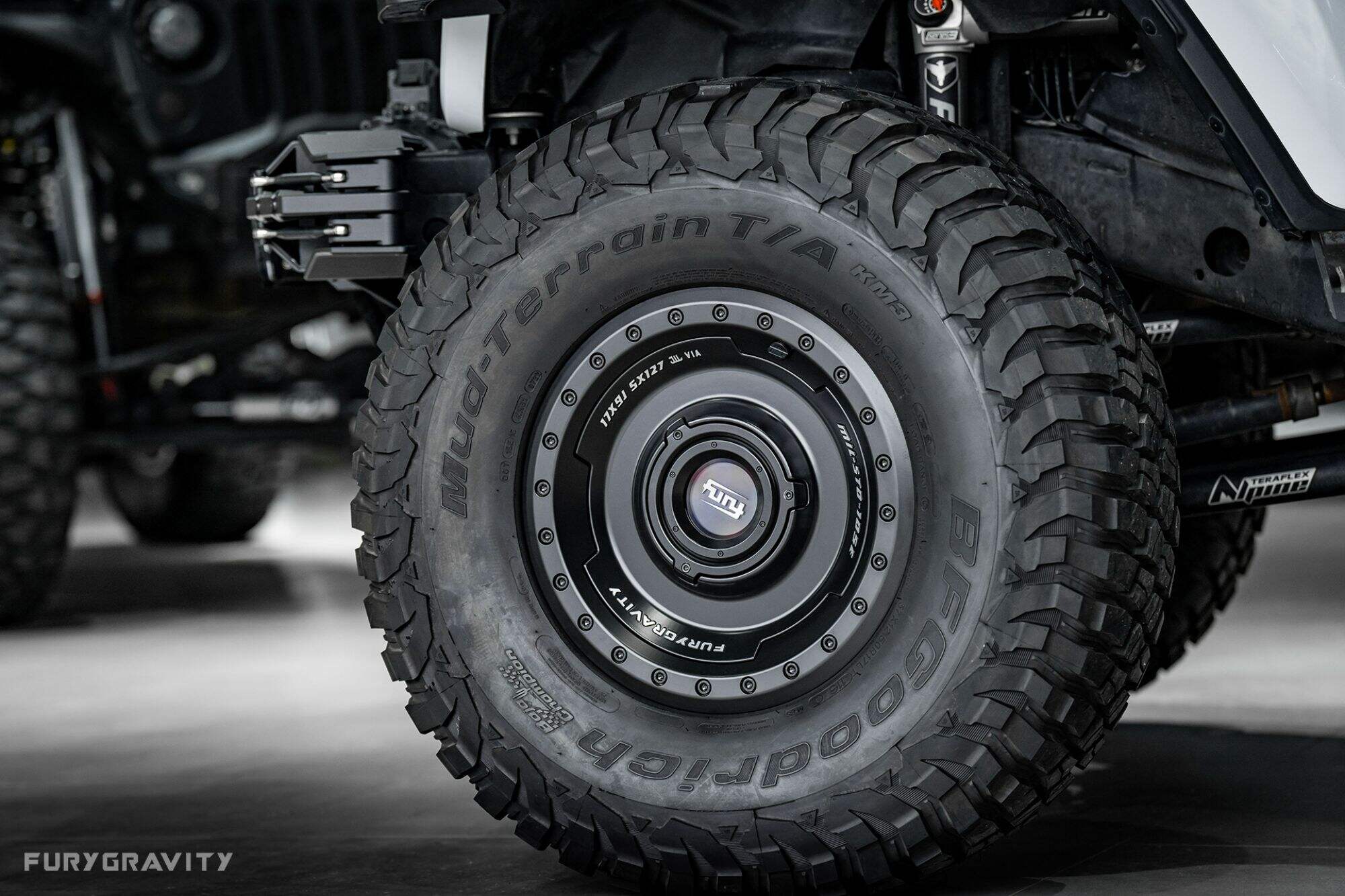 Fury Gravity Off-Road Wheels For Jeep wrangler