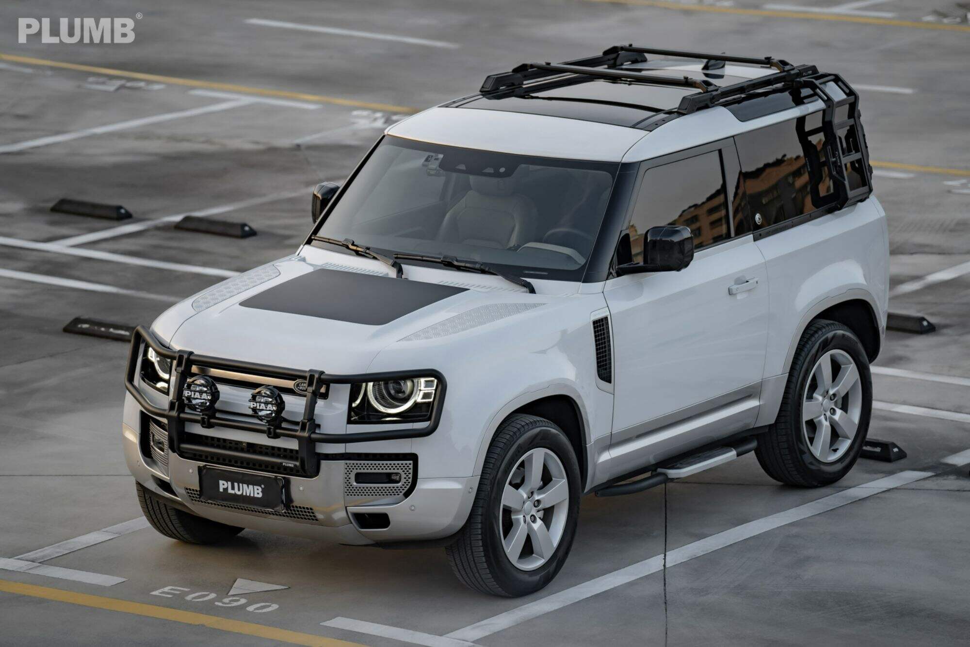 Plumb Side Ladder For Land Rover Defender 90