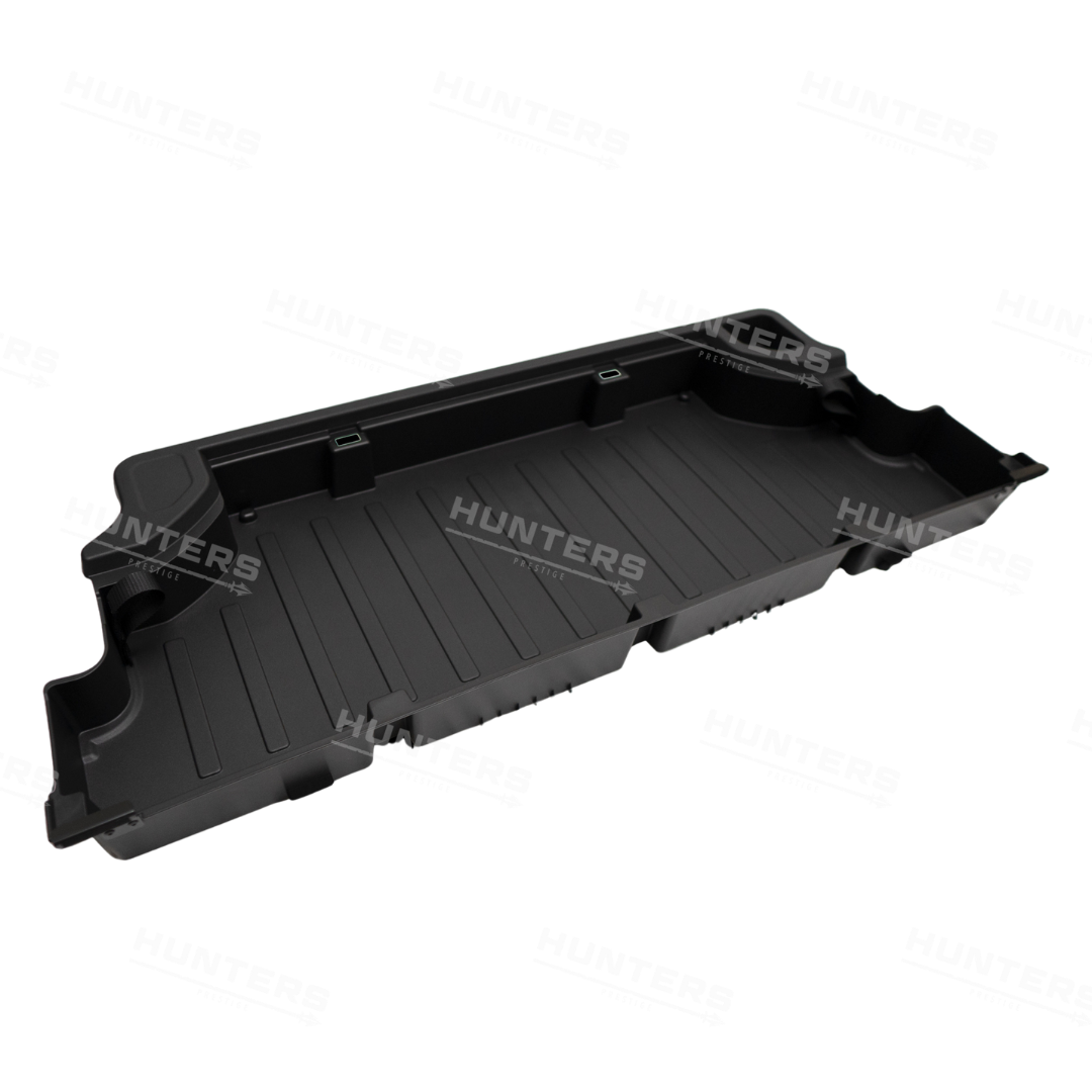 Genuine Land Rover Defender rear raised floor stowage box