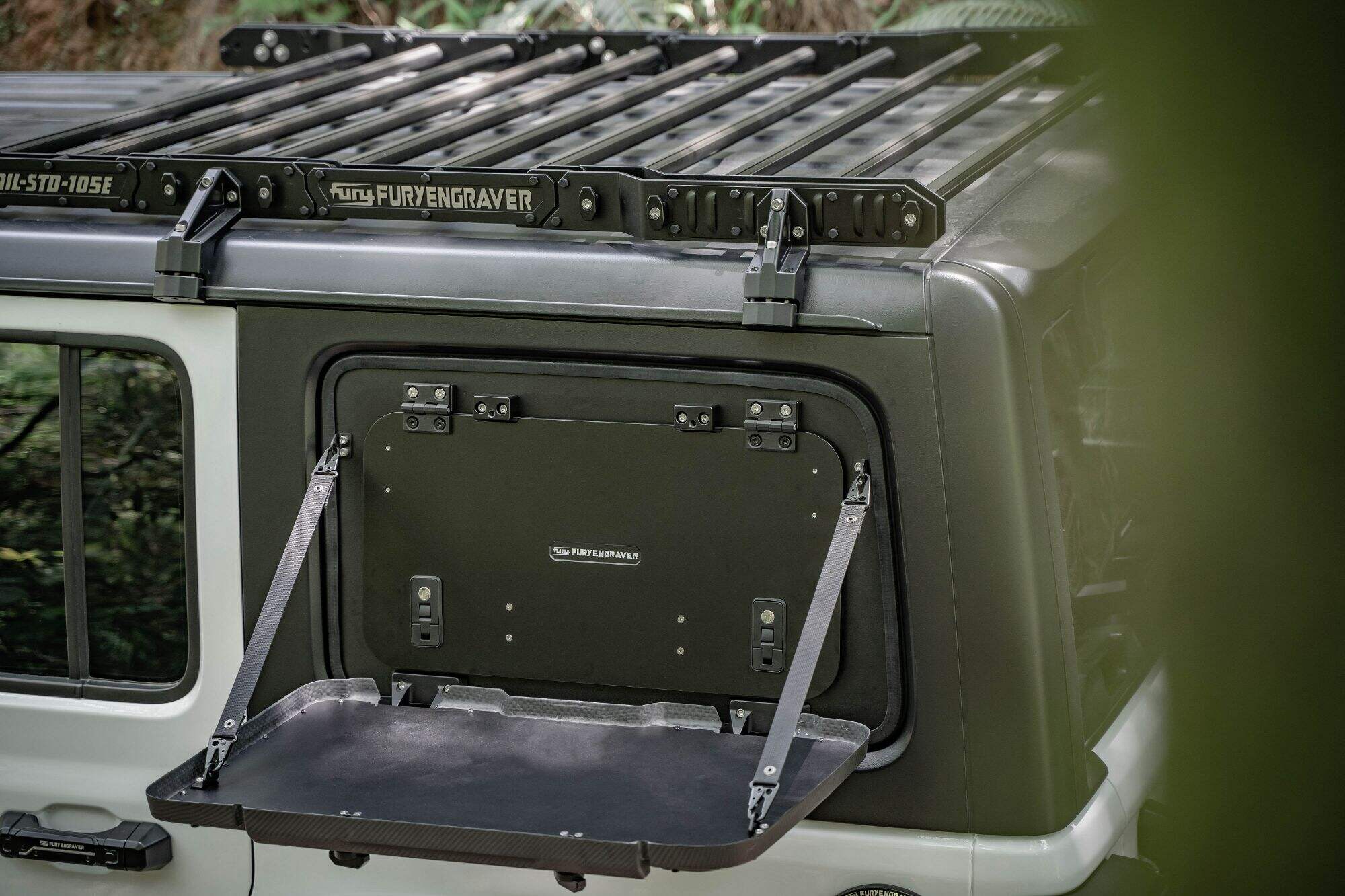 Fury Multi-function side tool box For Jeep wrangler