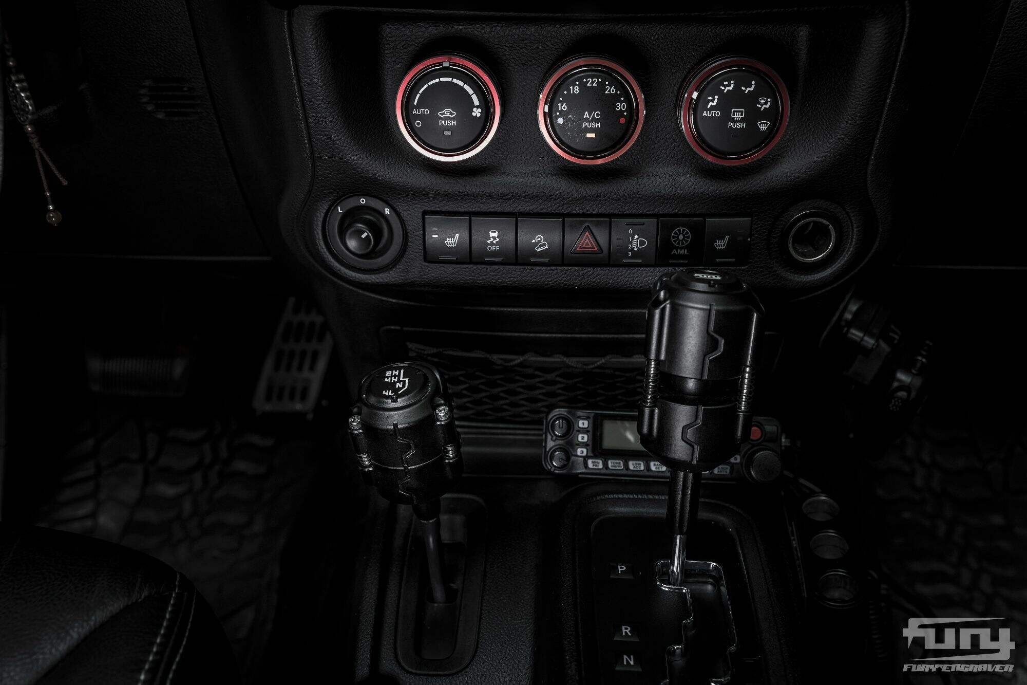 Fury Car Shifter Knob Handle For Jeep wrangler