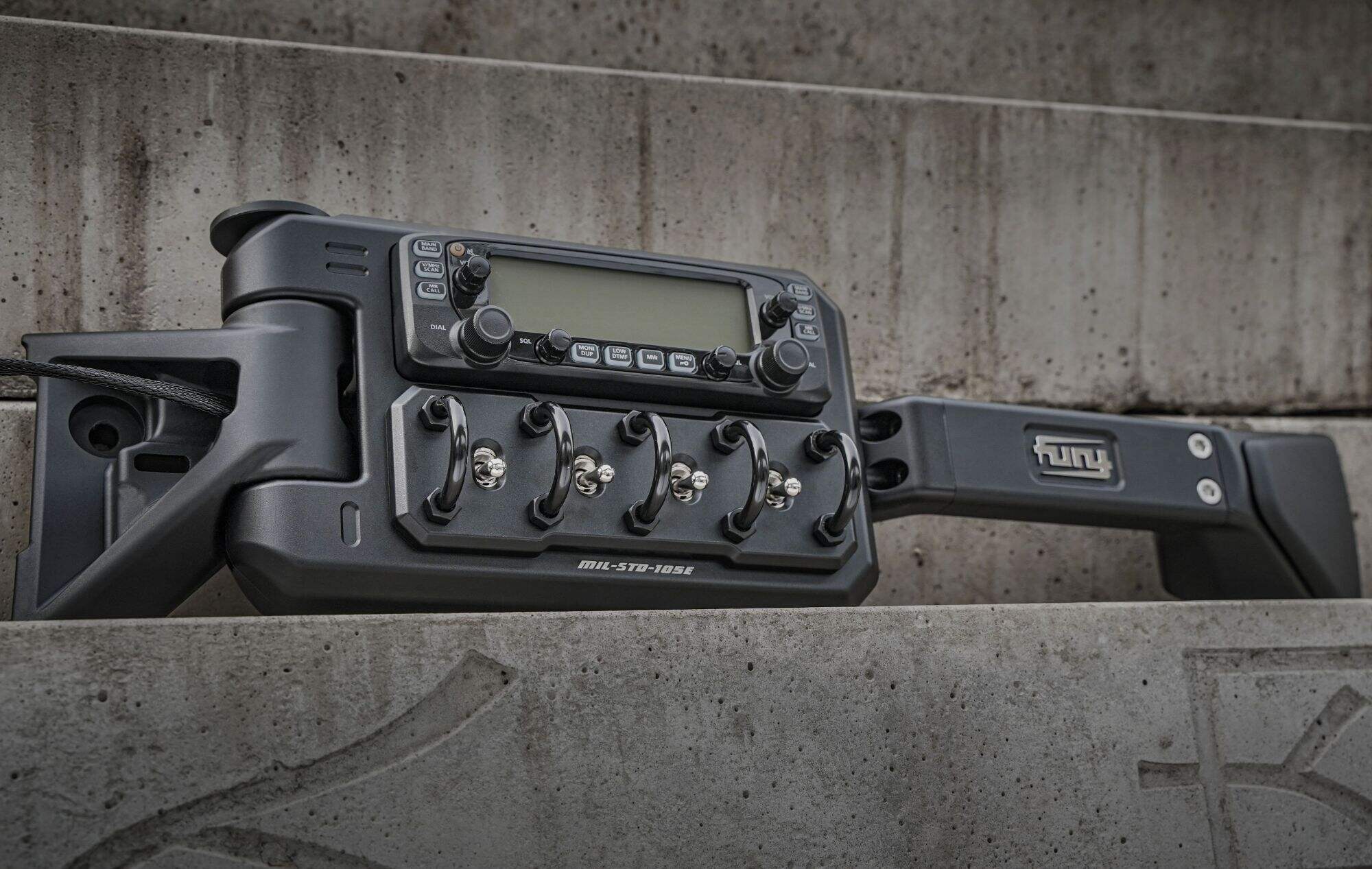 Fury CONTROL PANEL KIT WITH TABLET SUPPORT For Jeep Wrangler