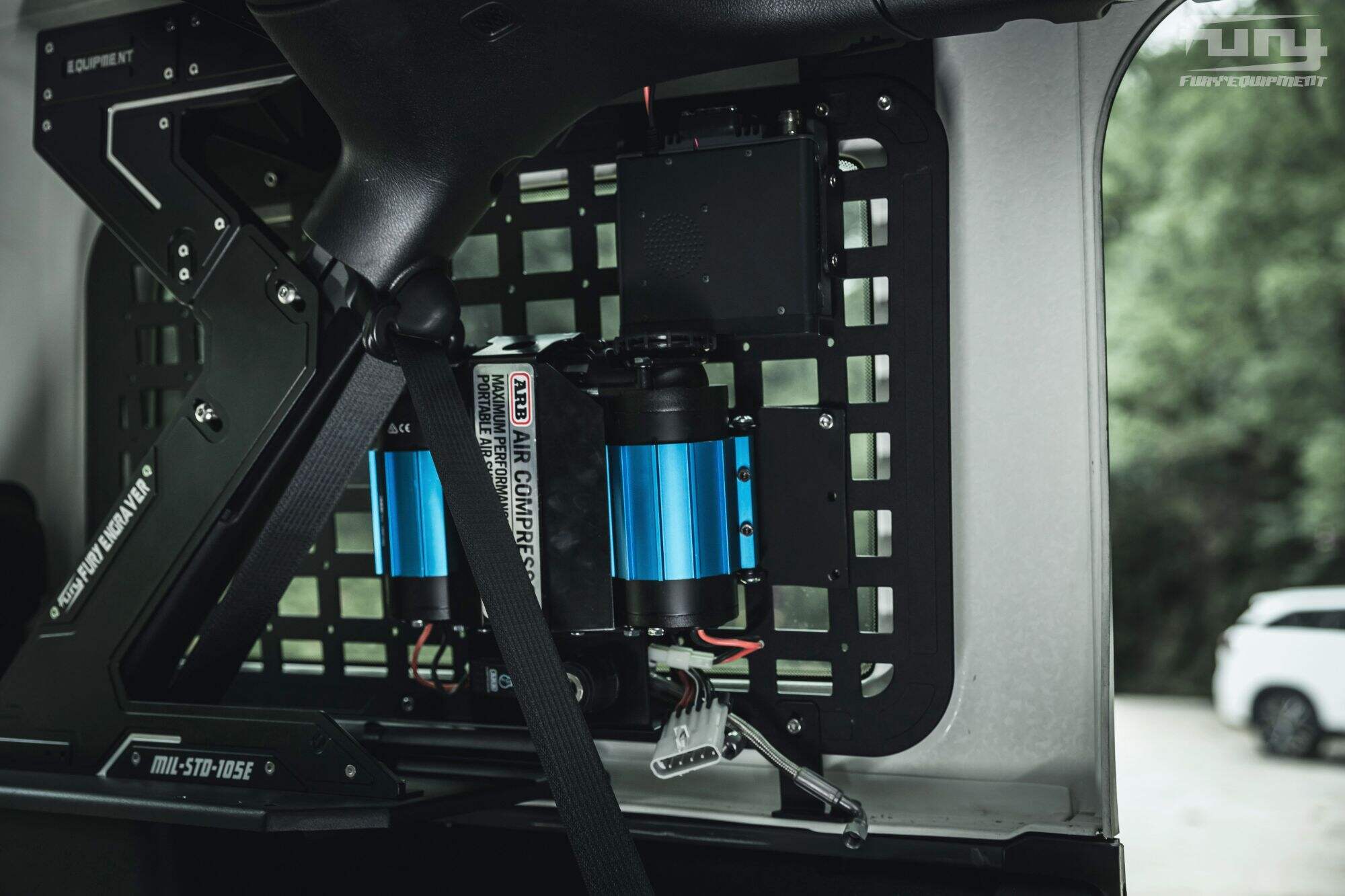 Fury Car Interior Cargo Rack For Jeep wrangler