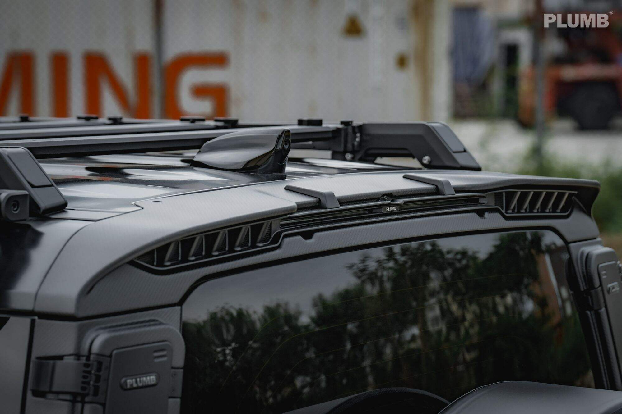Plumb Rear spoiler For Land Rover Defender 90/110/130