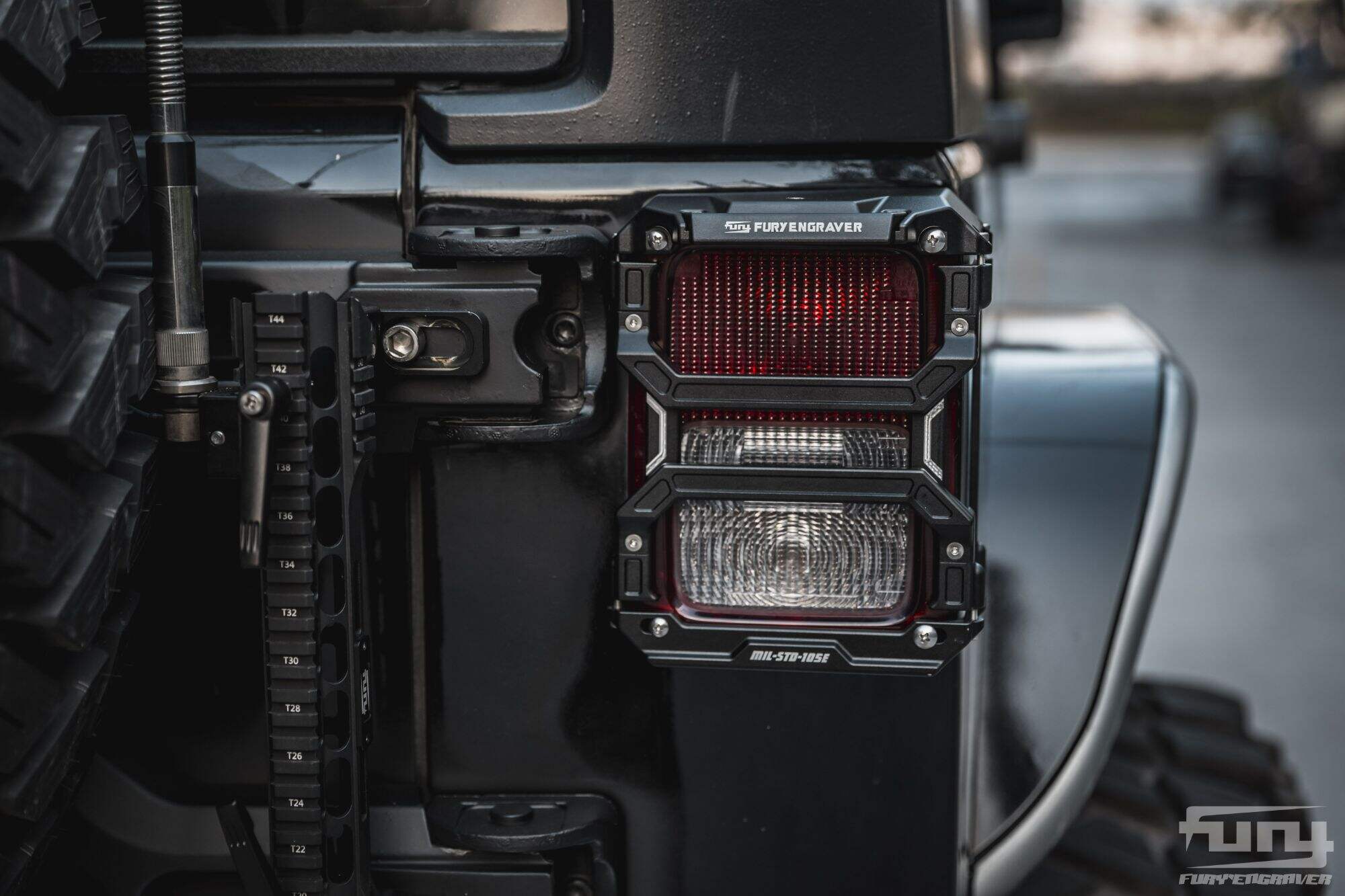 Fury Tail Light Cover For Jeep wrangler