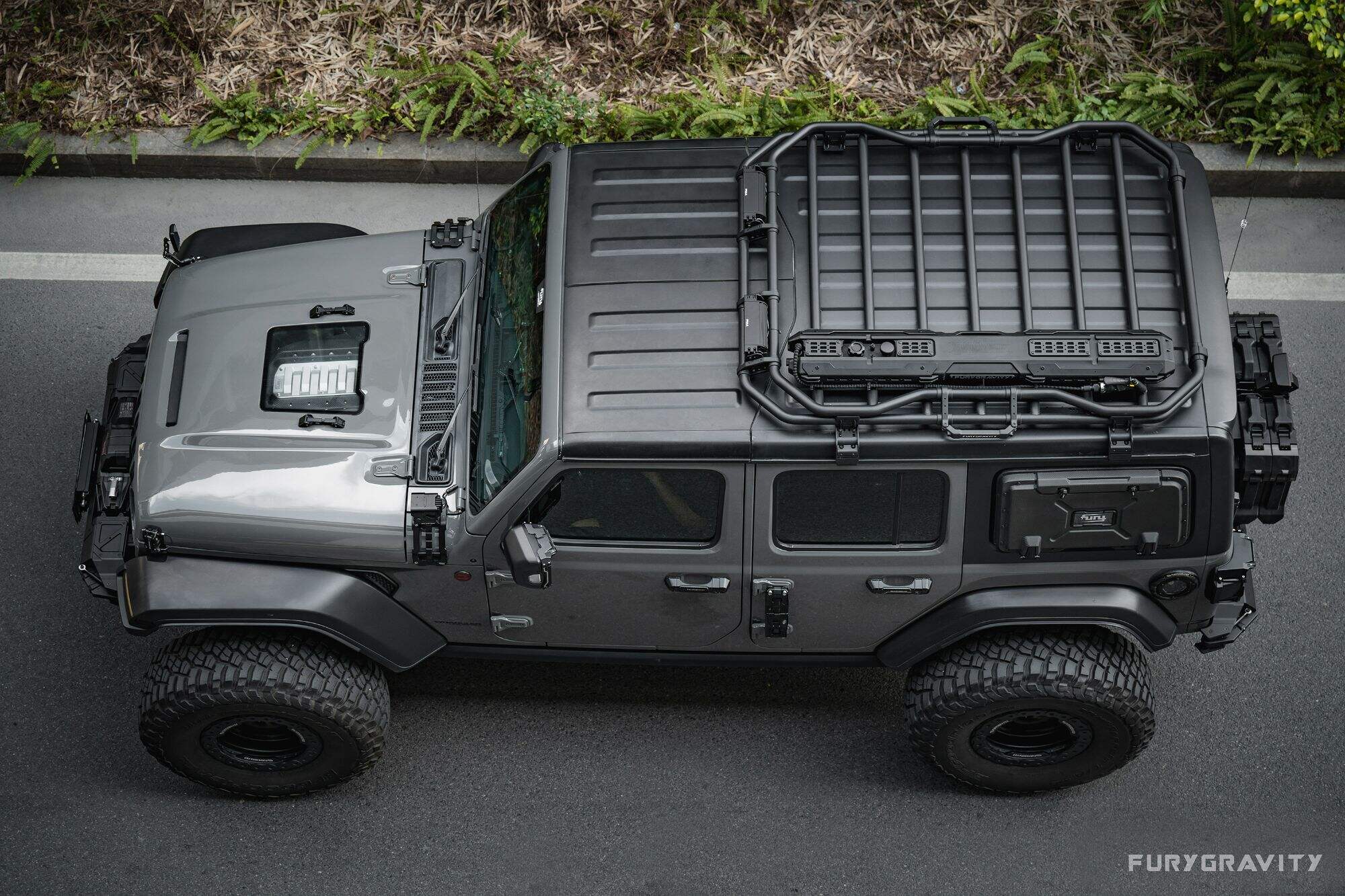 Fury Roof rack For Jeep wrangler