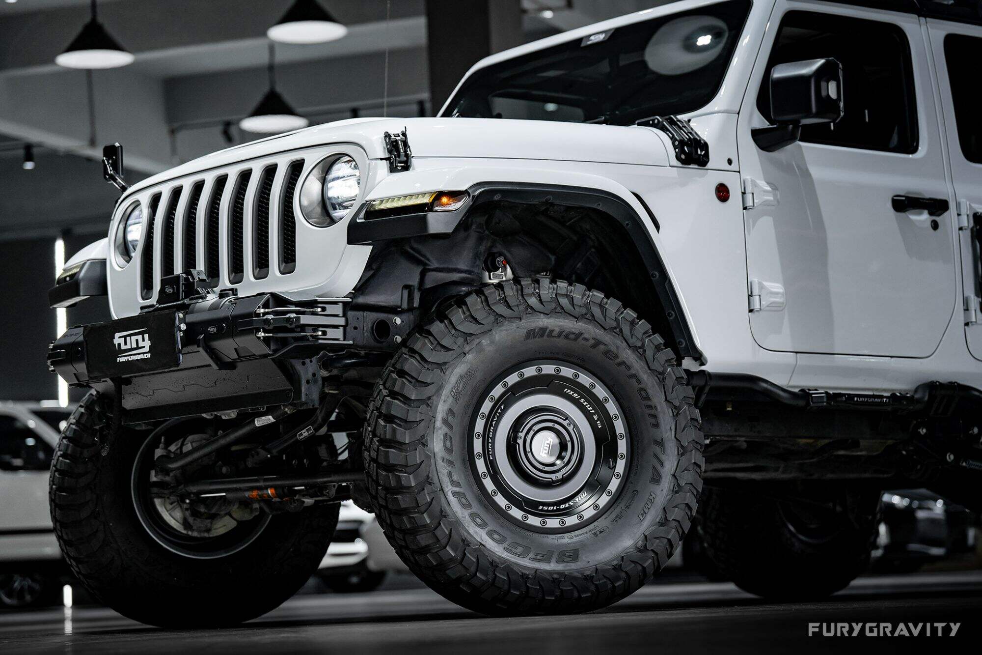 Fury Gravity Off-Road Wheels For Jeep wrangler