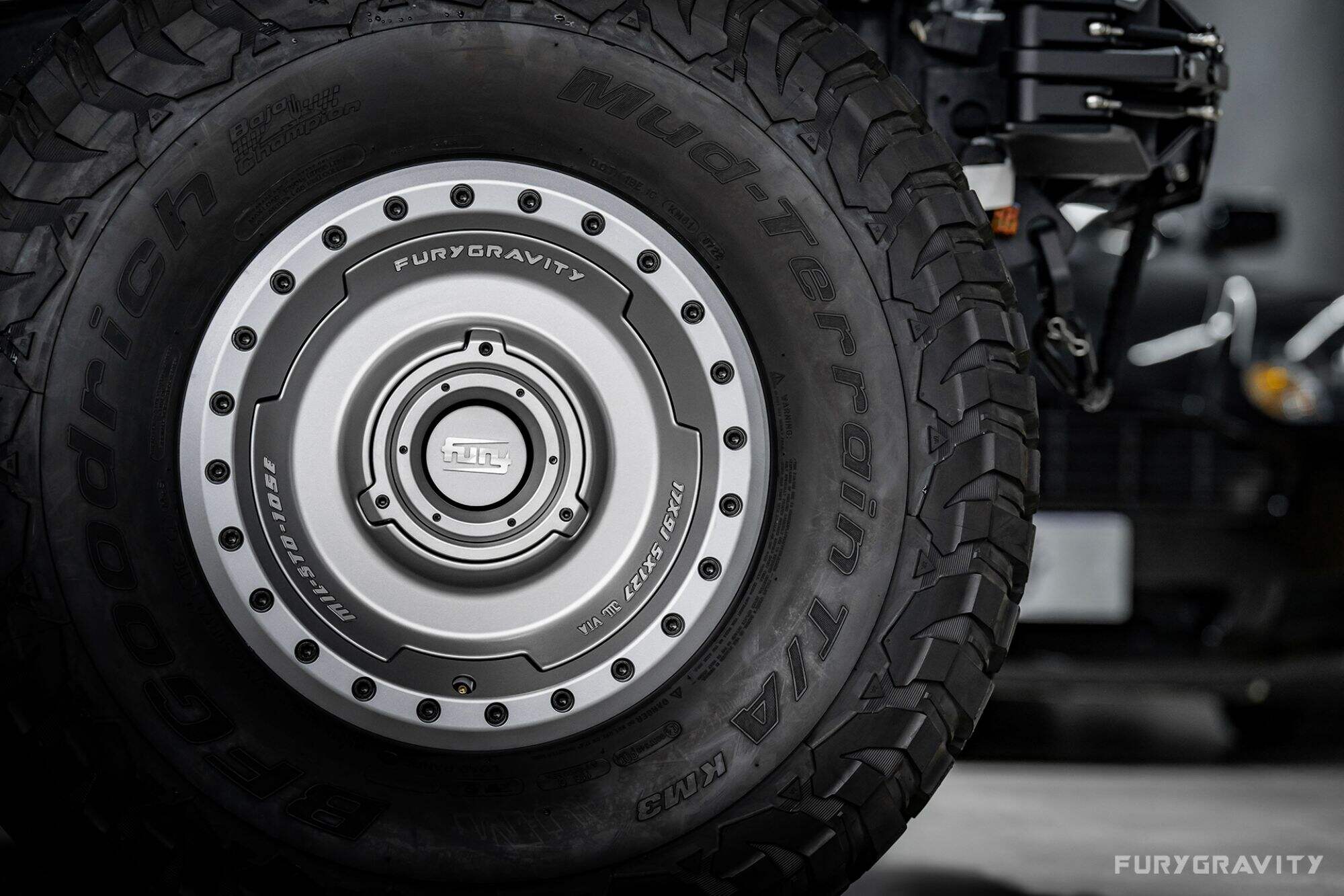 Fury Gravity Off-Road Wheels For Jeep wrangler