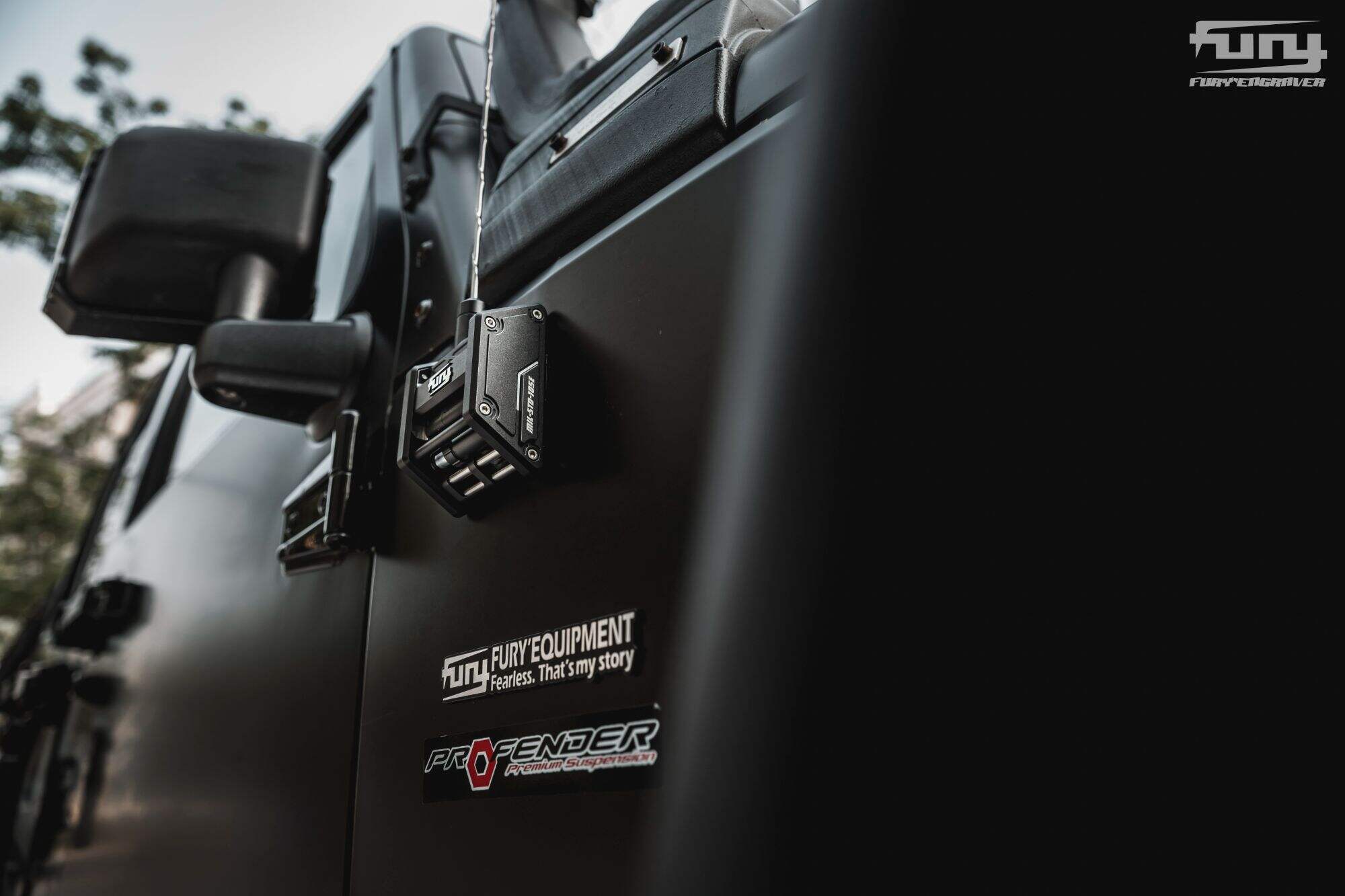 Fury Radio Antenna Base Cover Kit