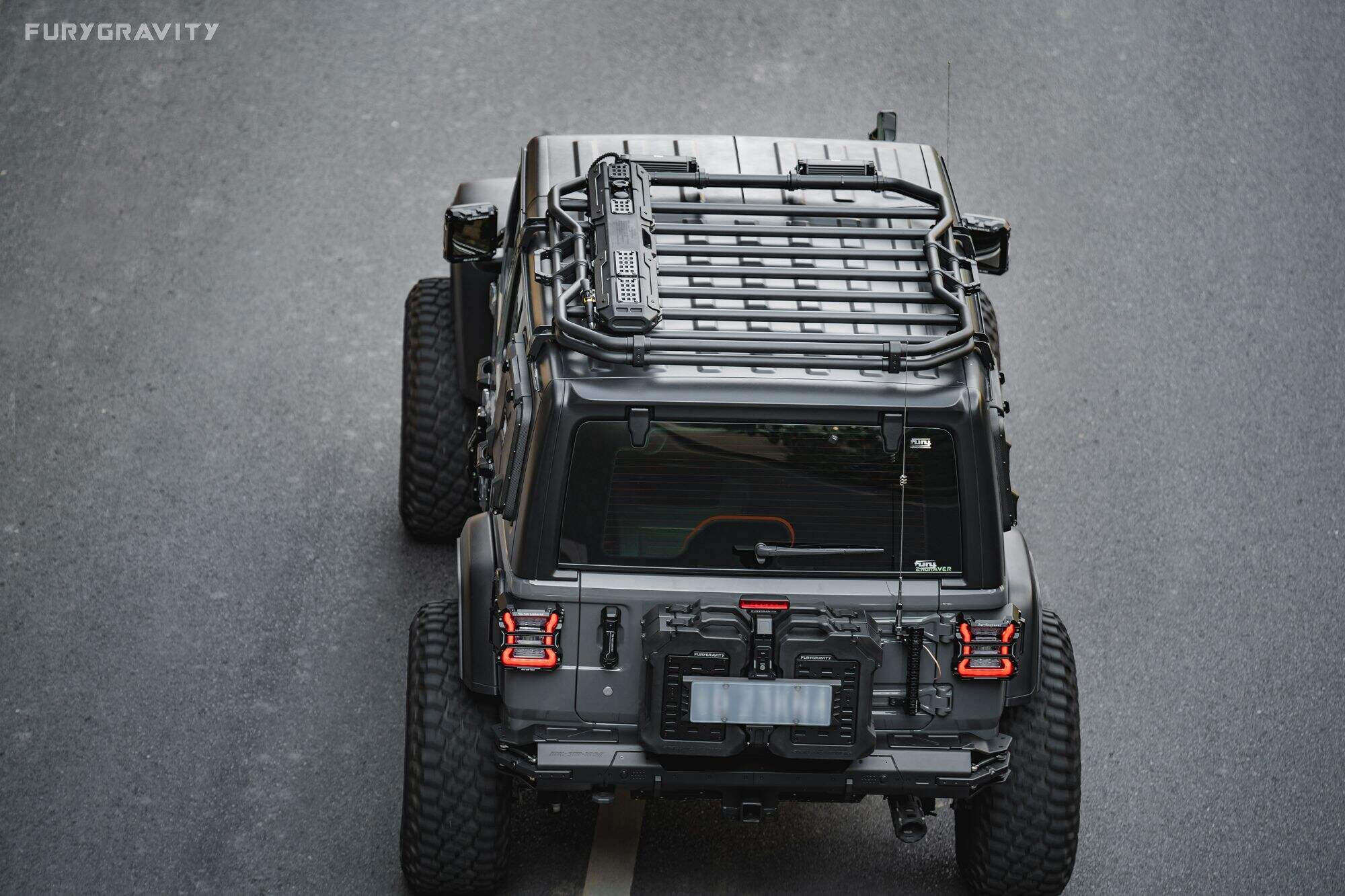Fury Roof rack For Jeep wrangler