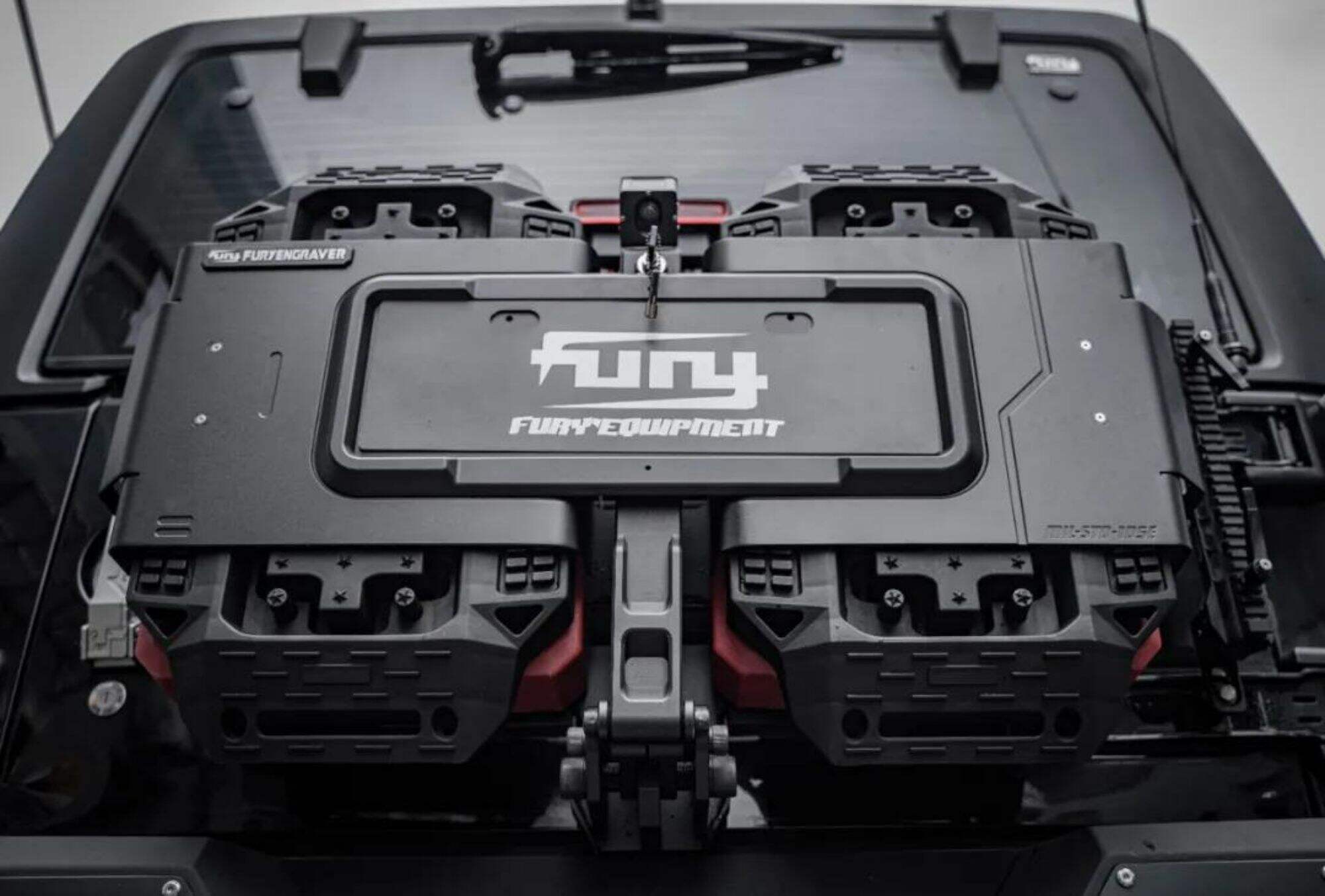 Fury TAILGATE EQUIPMENT INTEGRATED For Jeep wranger