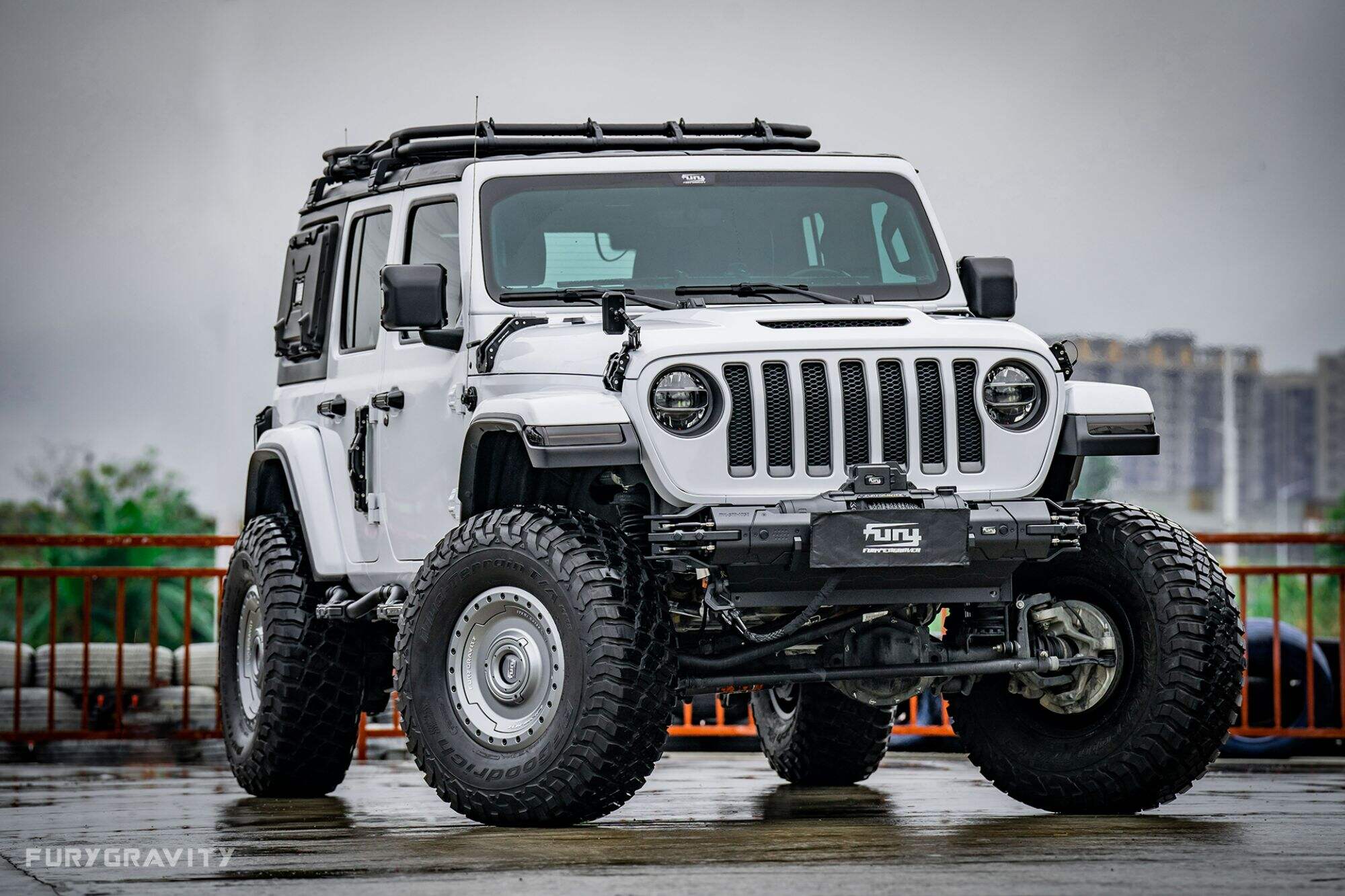 Fury Gravity Off-Road Wheels For Jeep wrangler