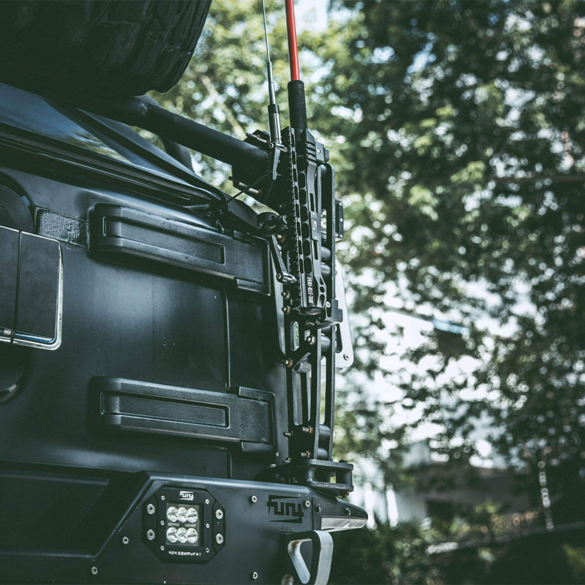 FURY Flagpole Holder For Jeep wrangler