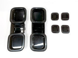 LAND ROVER DEFENDER 90/110/130 L663 TINTED REAR LAMP COVERS