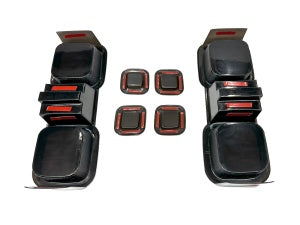 LAND ROVER DEFENDER 90/110/130 L663 TINTED REAR LAMP COVERS