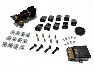 LED ROOF LIGHT BAR FITS LAND ROVER DEFENDER 90/110/130 L663 2020-24 GLOSS BLACK