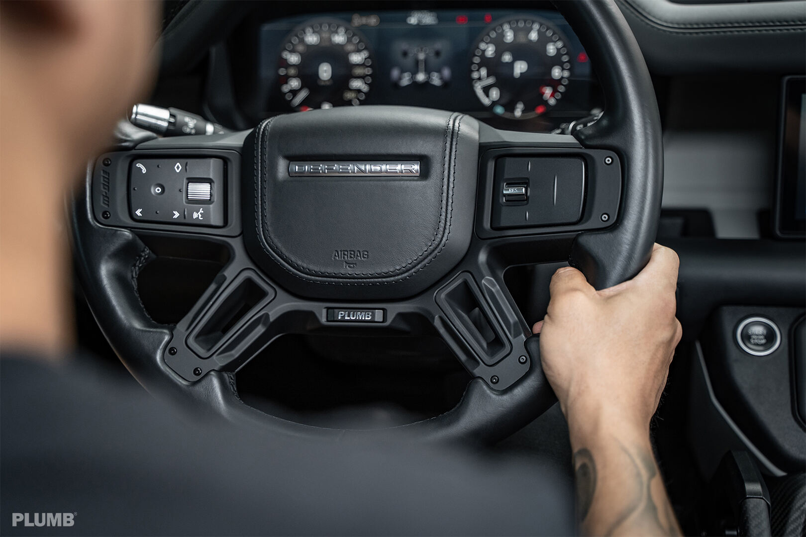 Plumb M-one Series Defender steering wheels