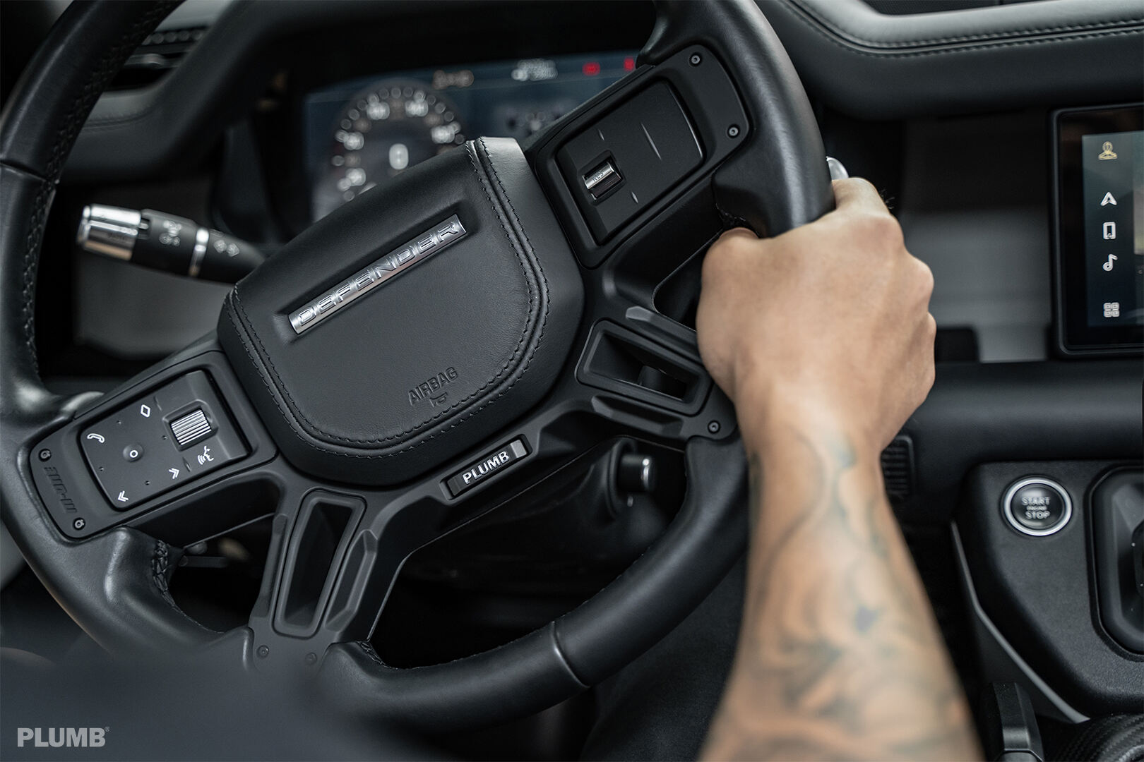 Plumb M-one Series Defender steering wheels
