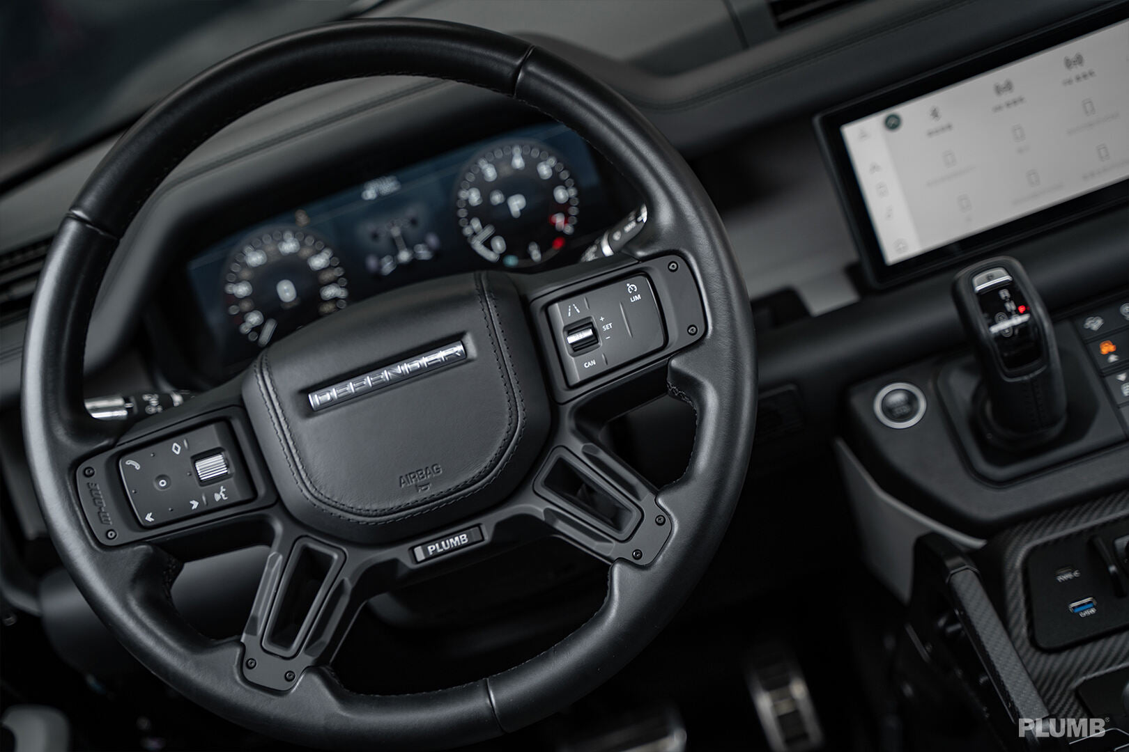 Plumb M-one Series Defender steering wheels
