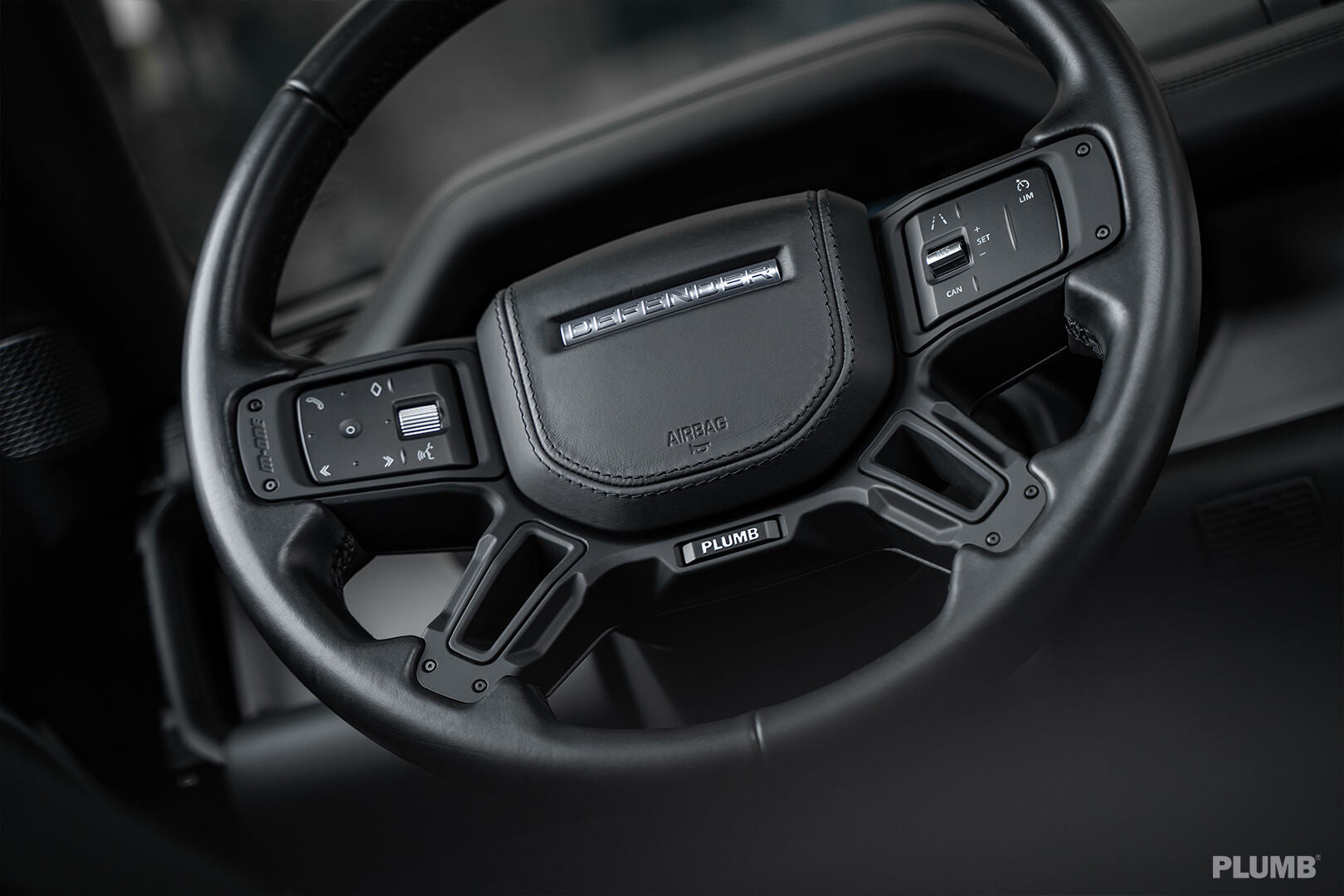 Plumb M-one Series Defender steering wheels