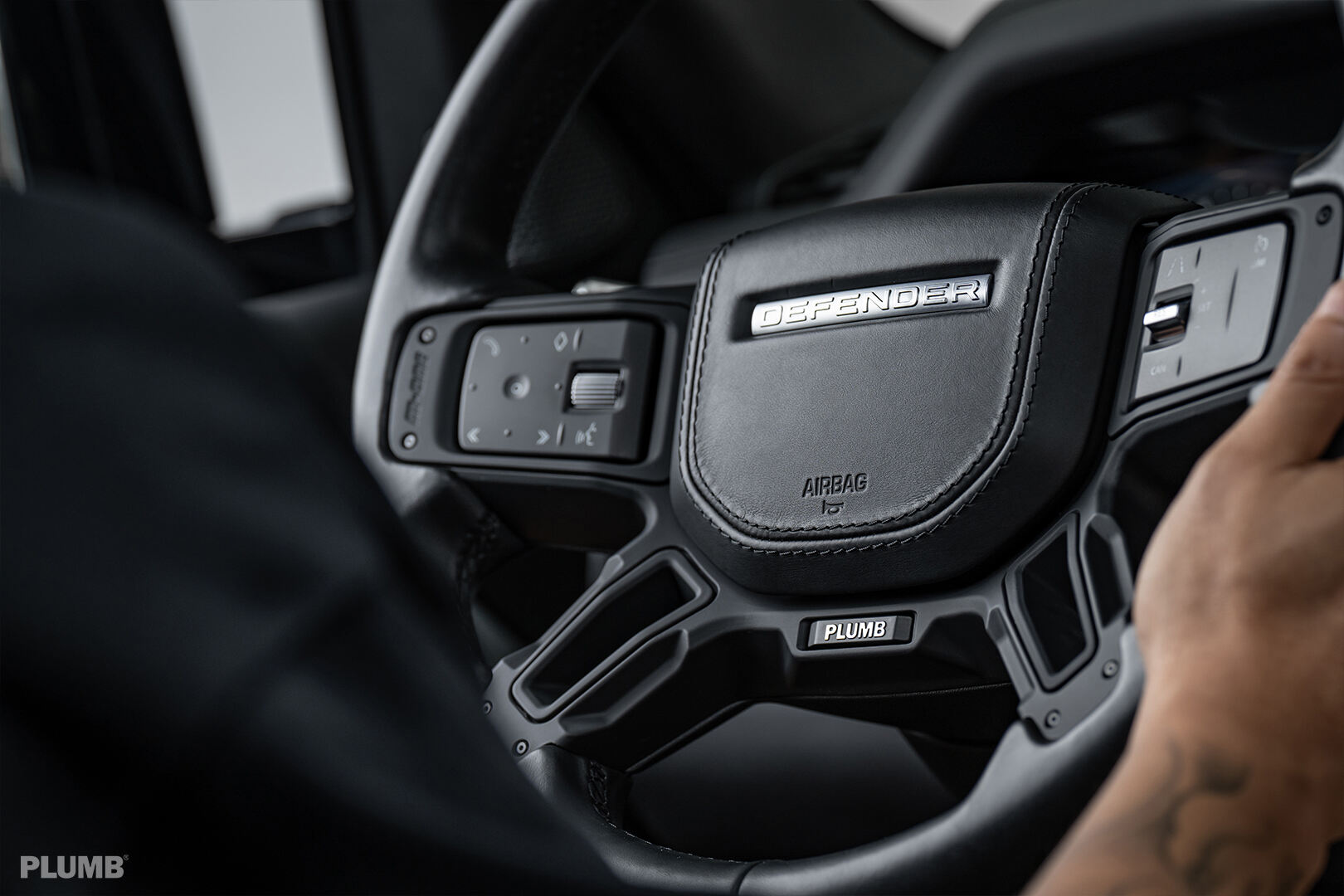 Plumb M-one Series Defender steering wheels