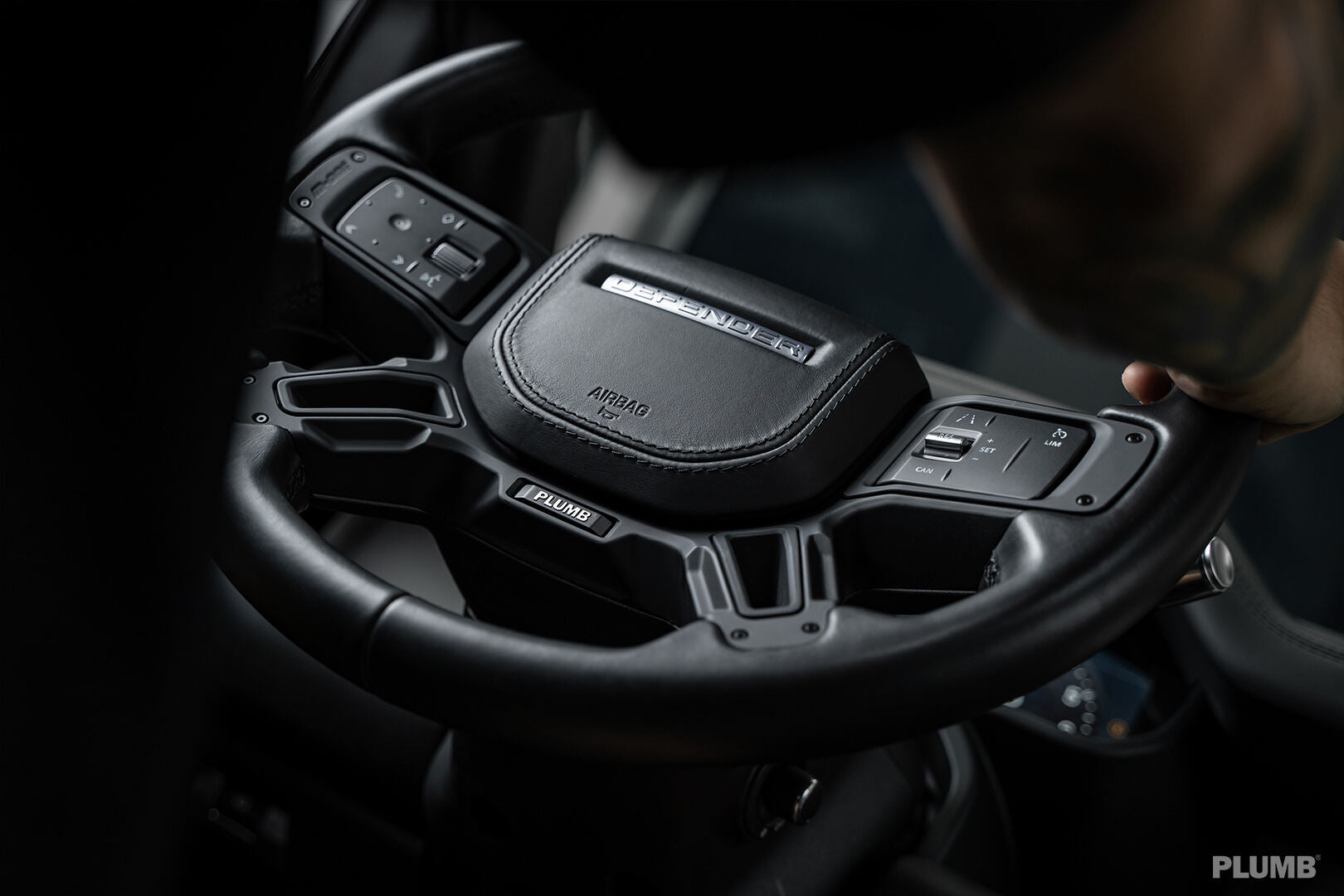 Plumb M-one Series Defender steering wheels
