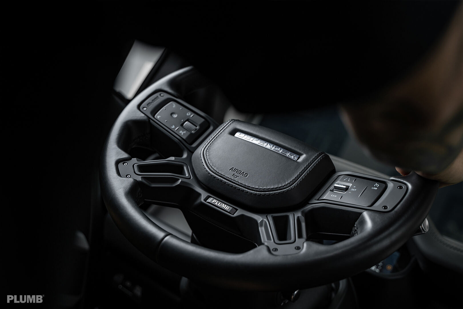 Plumb M-one Series Defender steering wheels