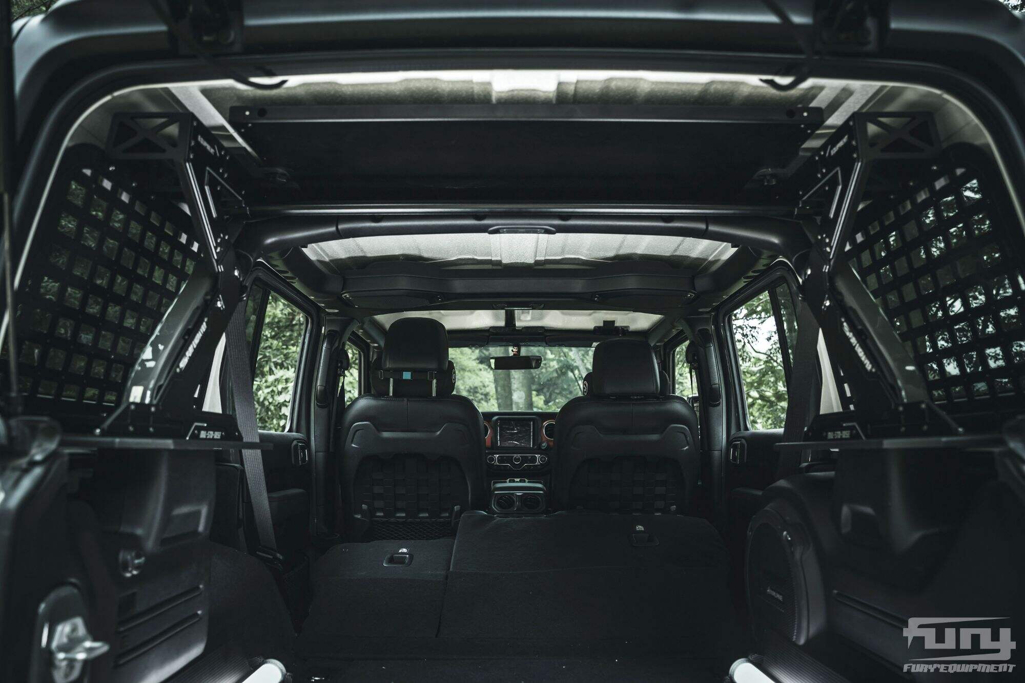 Fury Car Interior Cargo Rack For Jeep wrangler