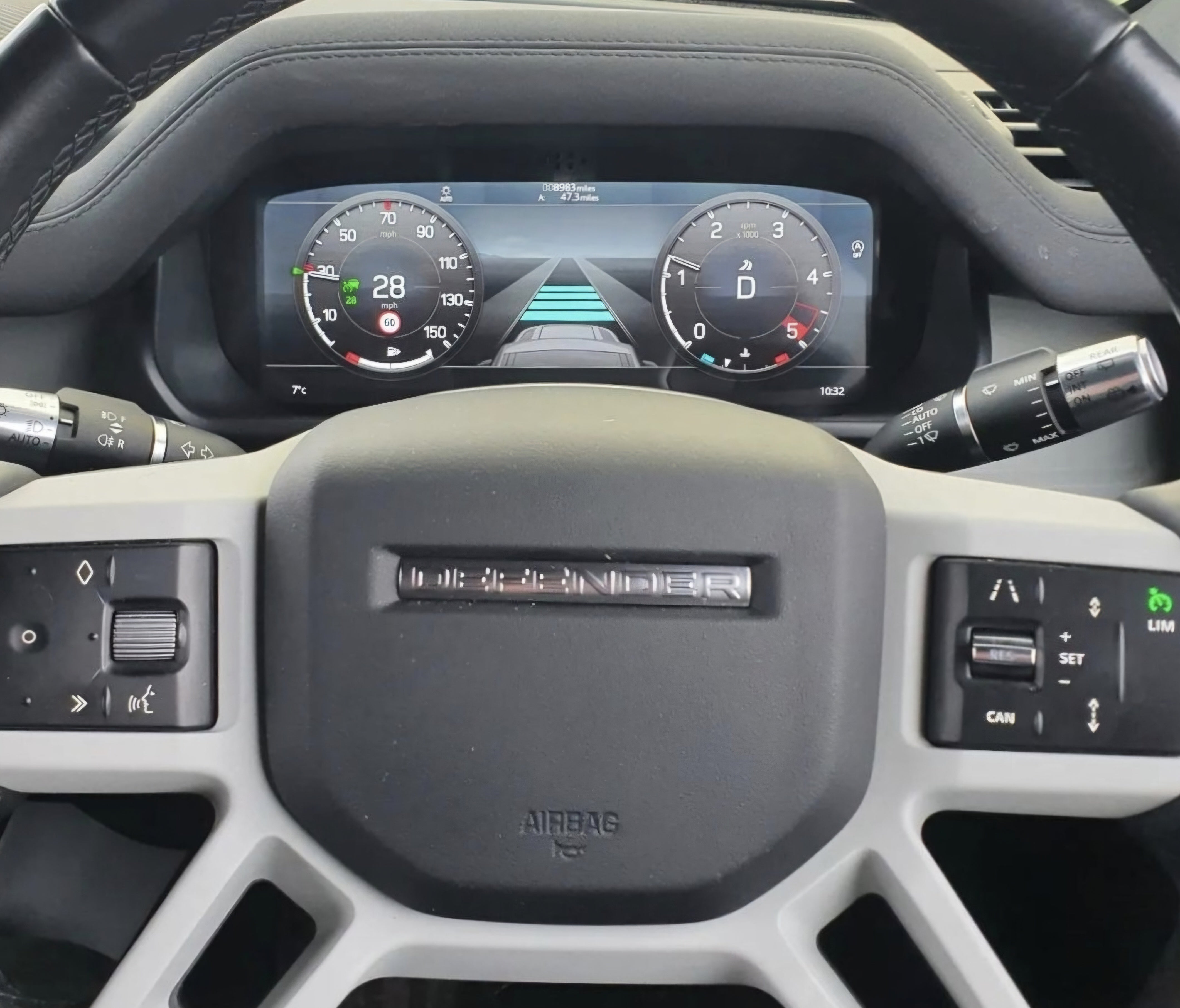 Defender Adaptive Cruise Control activation