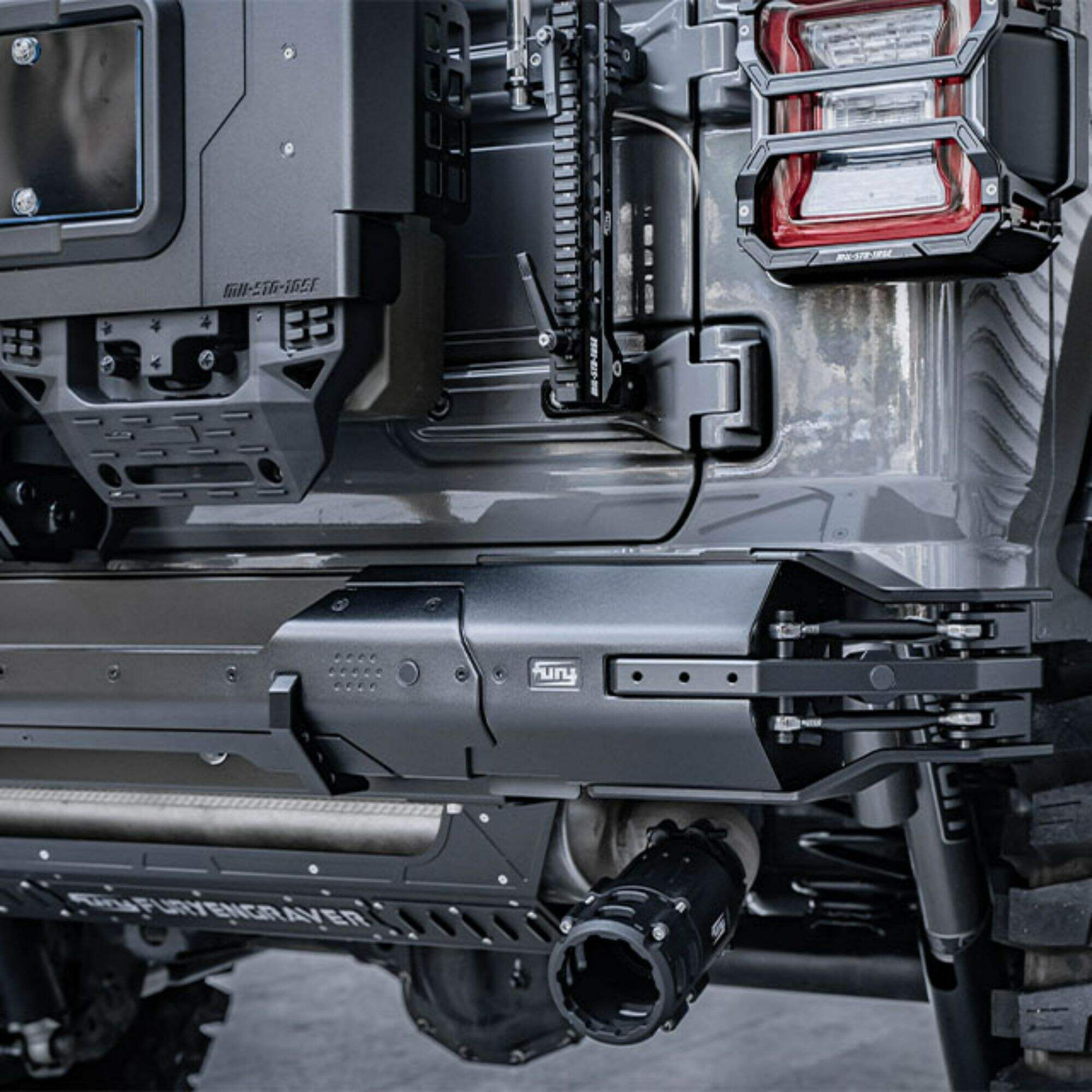 Fury Front Bumper Rear Bumper For Jeep Wrangler