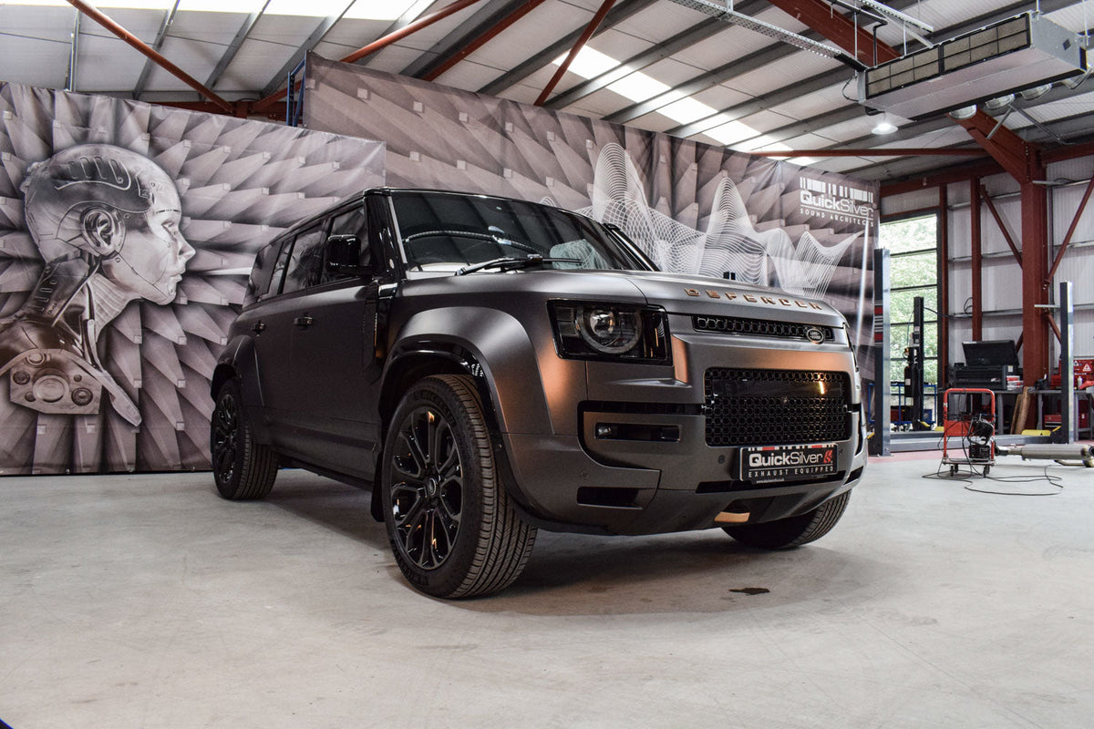 QuickSilver manufacturer Defender OCTA demonstrator vehicle