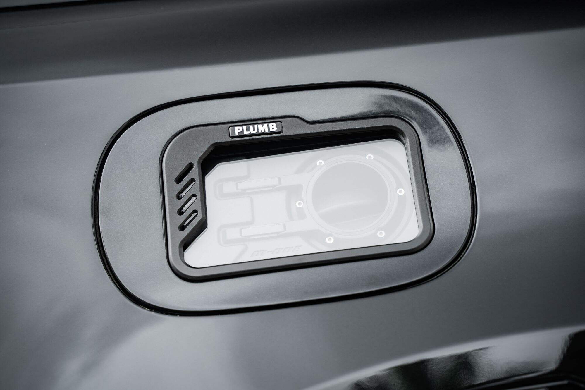 Plumb Transparent Fuel Tank Cover For Land Rover Defender 110