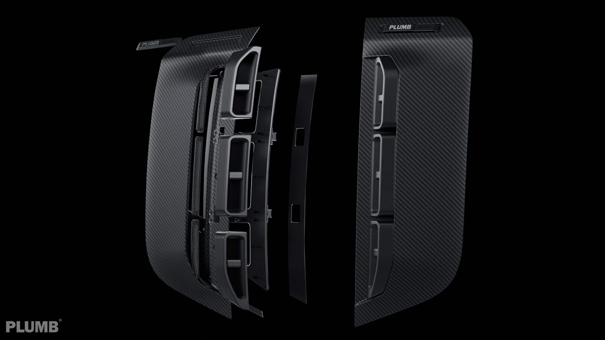 Plumb Land Rover Defender side vents