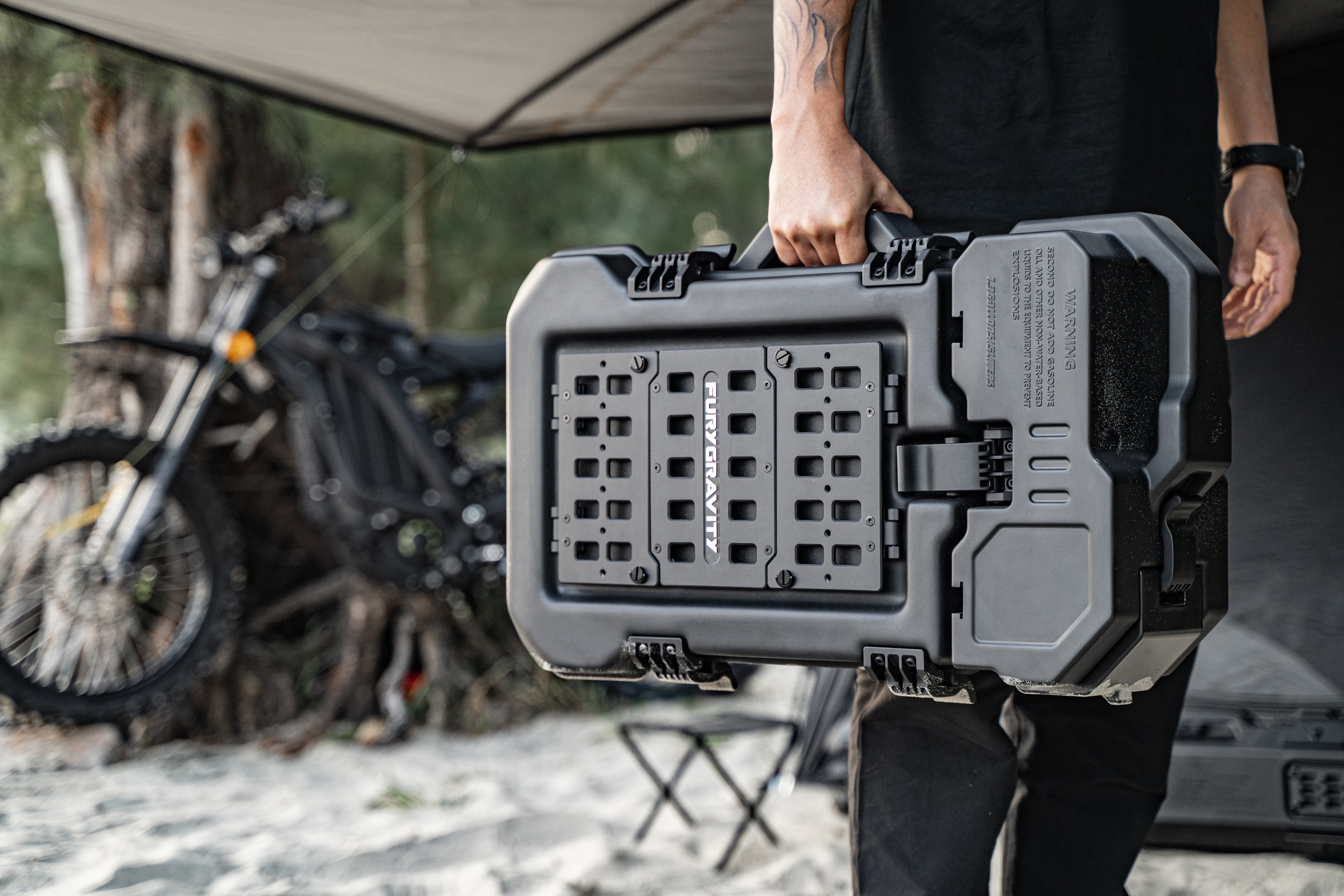 Fury Gravity Large Expansion Equipment Table for Camping and Outdoor Activities