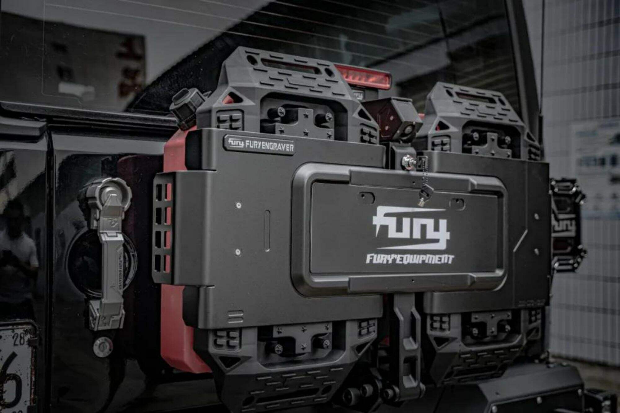Fury TAILGATE EQUIPMENT INTEGRATED For Jeep wranger