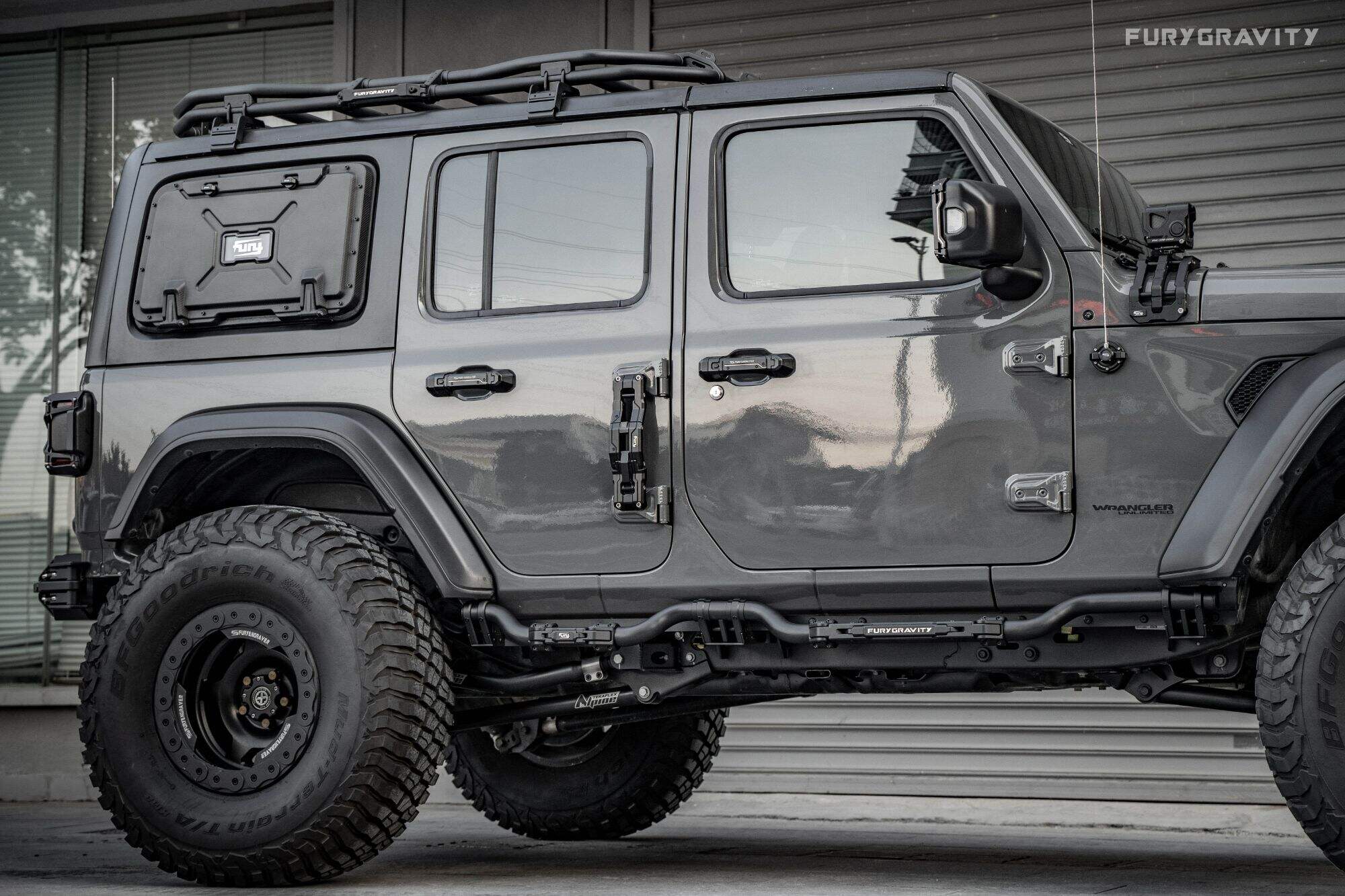 Fury Side step For Jeep wrangler JL