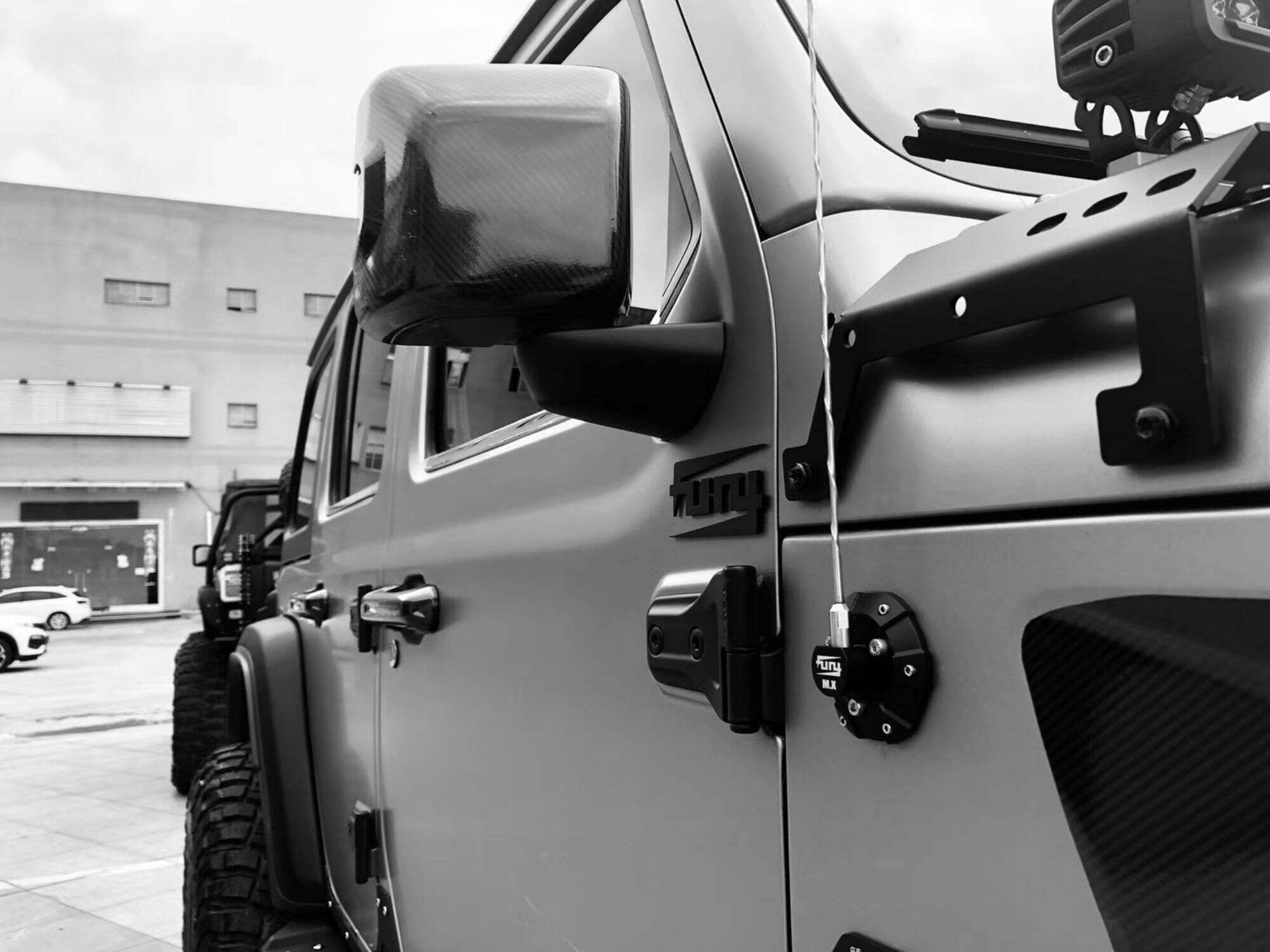 Fury Gravity RADIO ANTENNA BASE COVER For Jeep wrangler