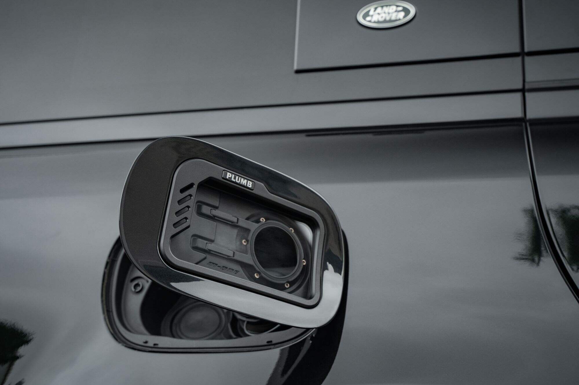 Plumb Transparent Fuel Tank Cover For Land Rover Defender 110