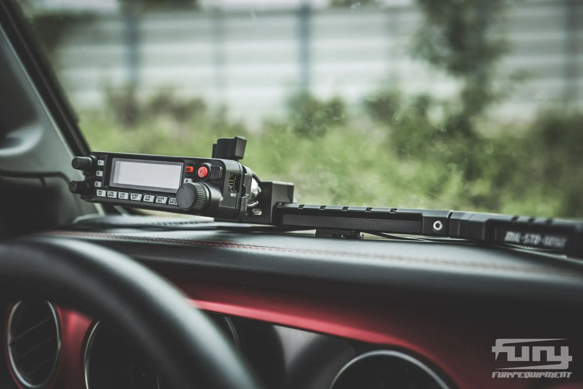 CENTRAL CONTROL GUIDE RAIL For JEEP WRANGLER