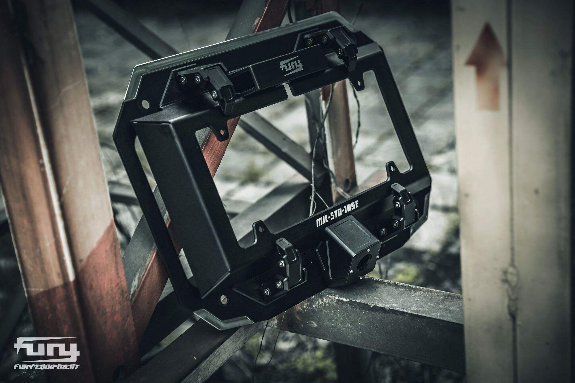 Fury  TAIL DOOR LICENSE PLATE FRAME For Jeep wrangler