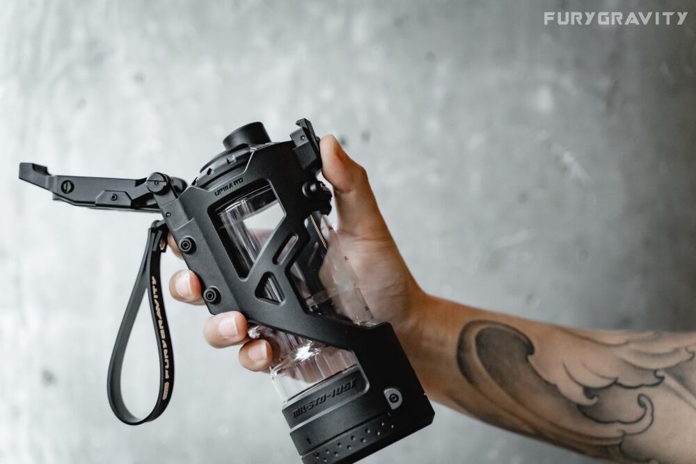 Fury Gravity 500ml Sports Water Bottle Cup with Plastic Leak Proof Drinking Screw Lid With Bounce Cover