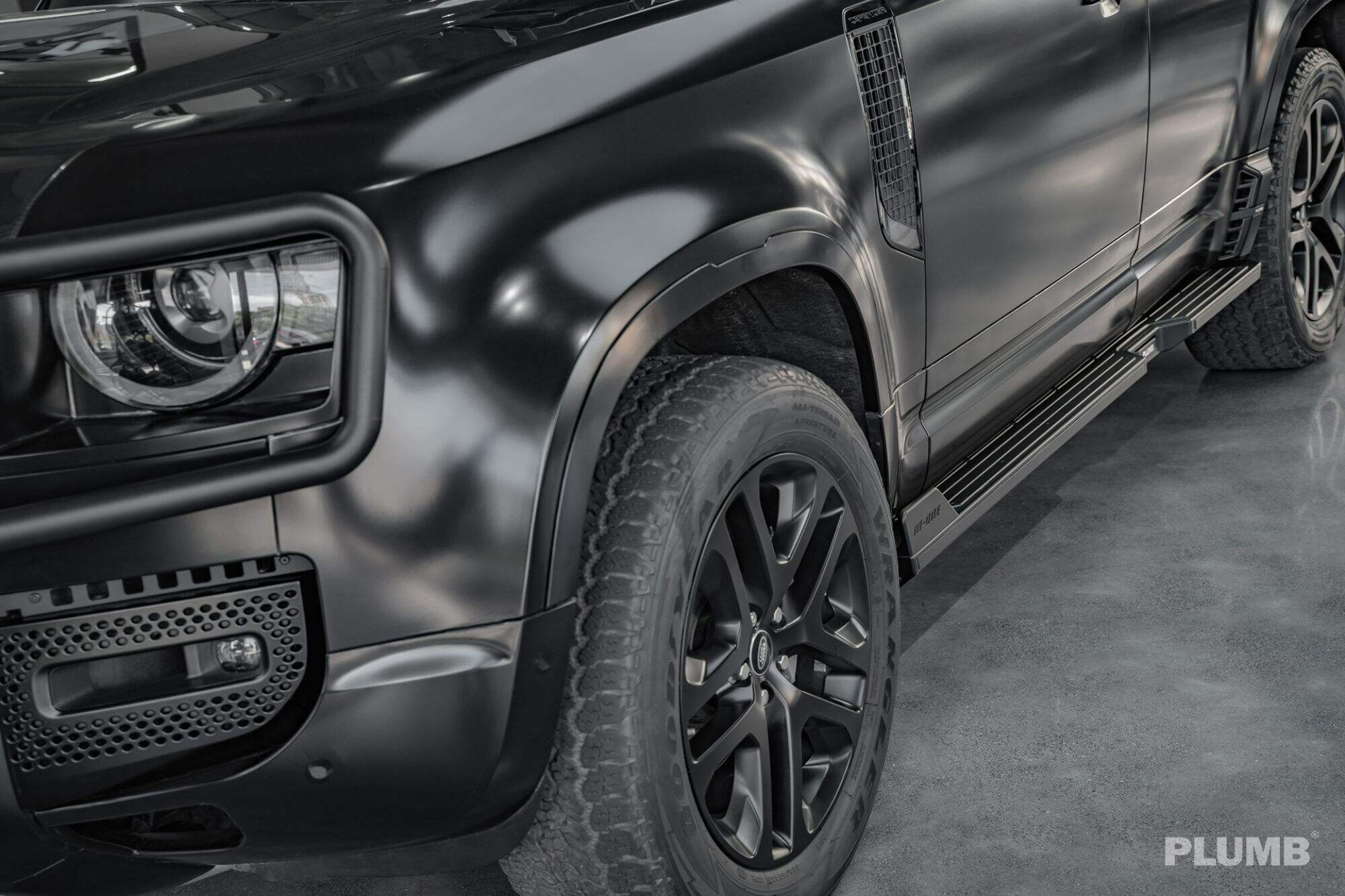 Plumb side step kit For Land Rover Defender 110/130