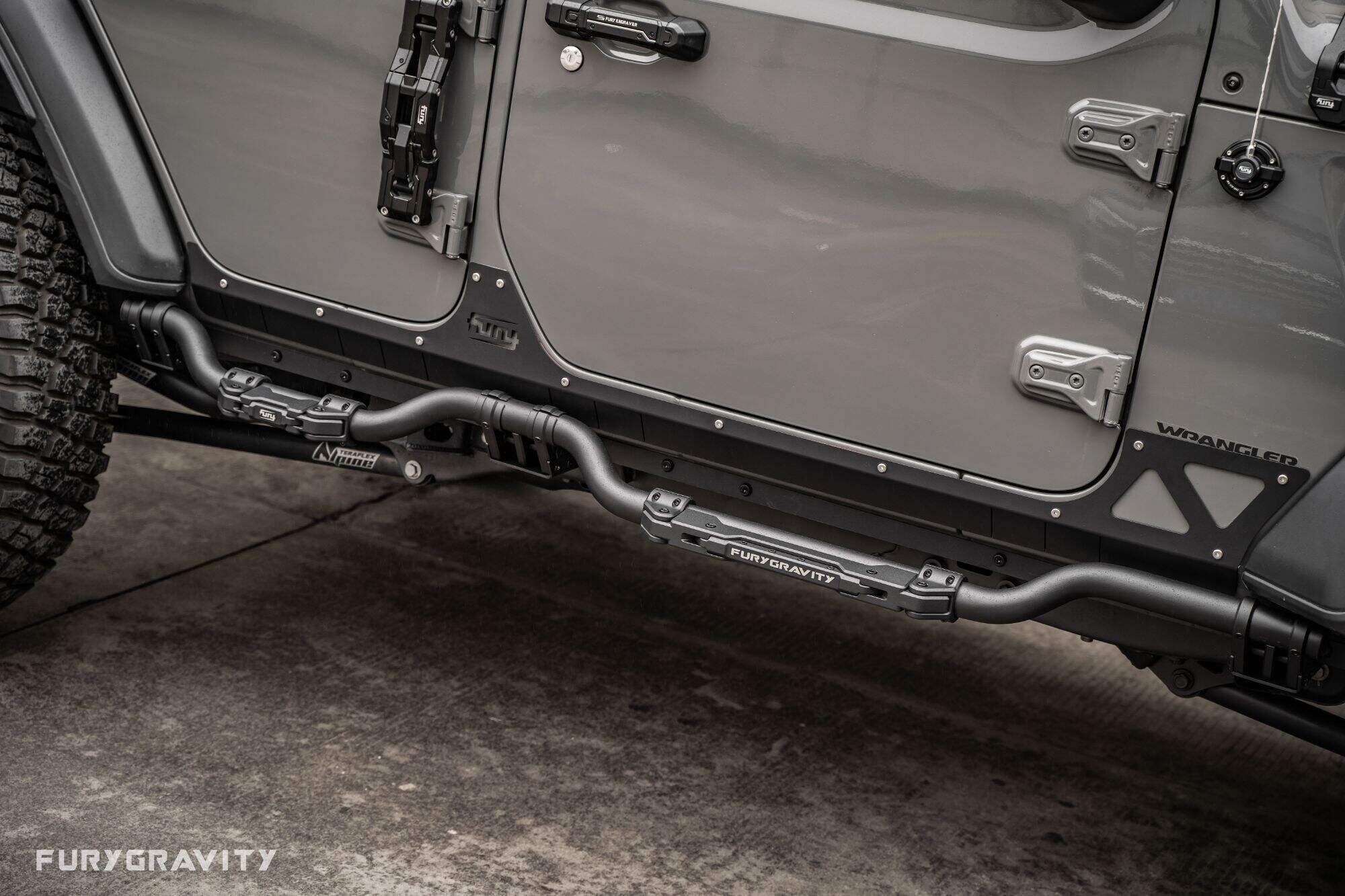 Fury Side step For Jeep wrangler JL