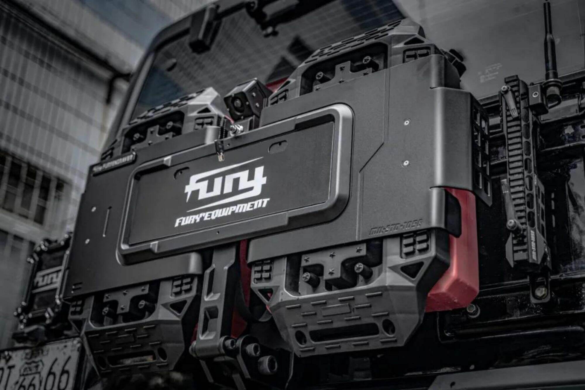 Fury TAILGATE EQUIPMENT INTEGRATED For Jeep wranger