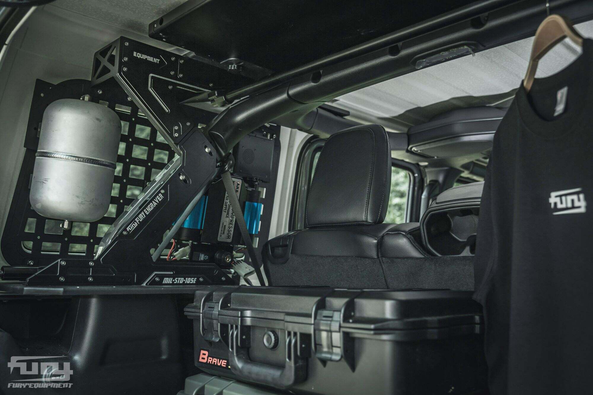 Fury Car Interior Cargo Rack For Jeep wrangler
