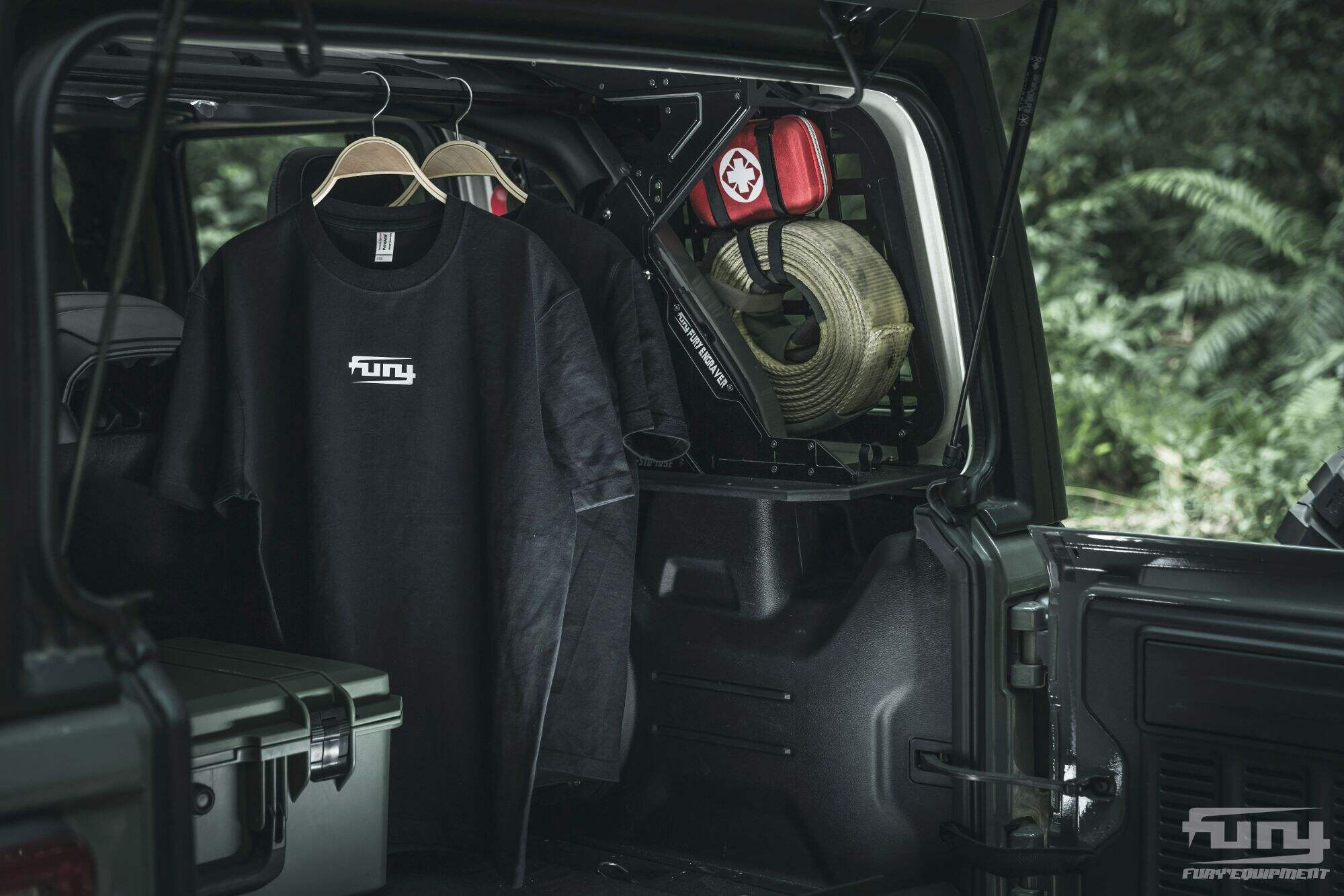 Fury Car Interior Cargo Rack For Jeep wrangler