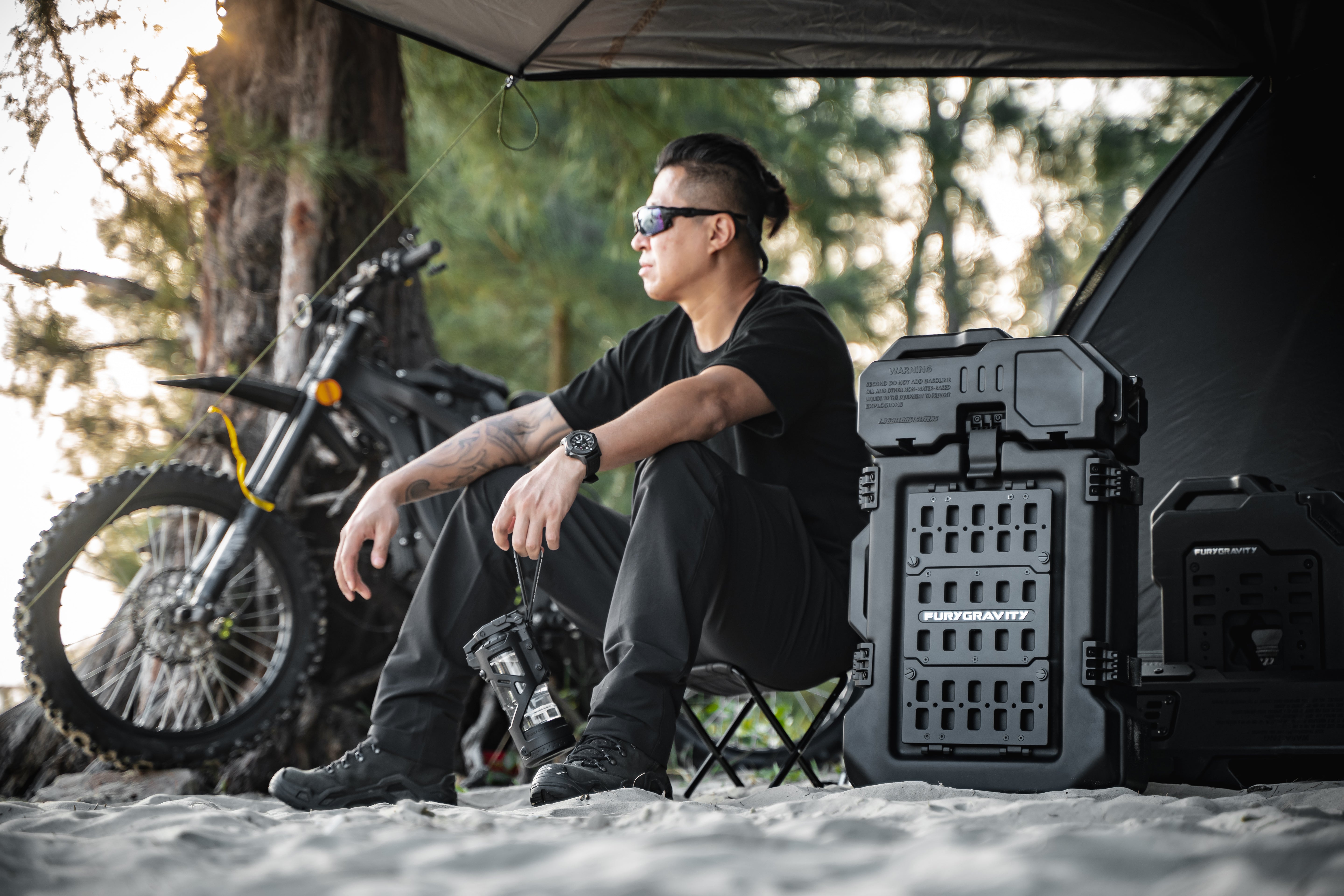 Fury Gravity Large Expansion Equipment Table for Camping and Outdoor Activities