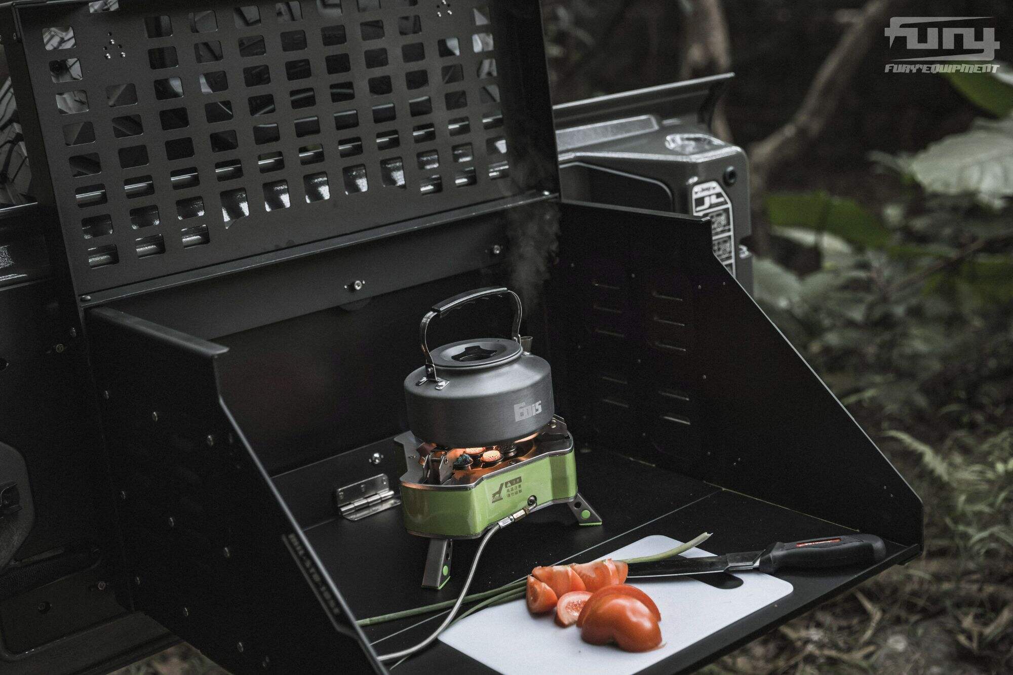 Fury Tailgate folding table For Jeep wrangler
